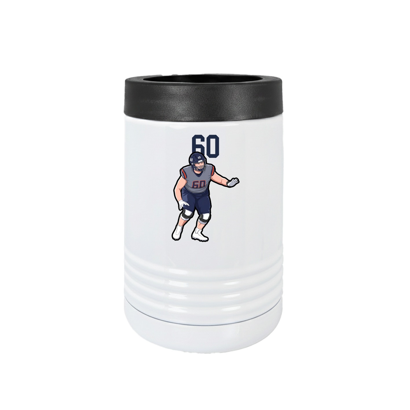 Beverage Holder — Number Top in White