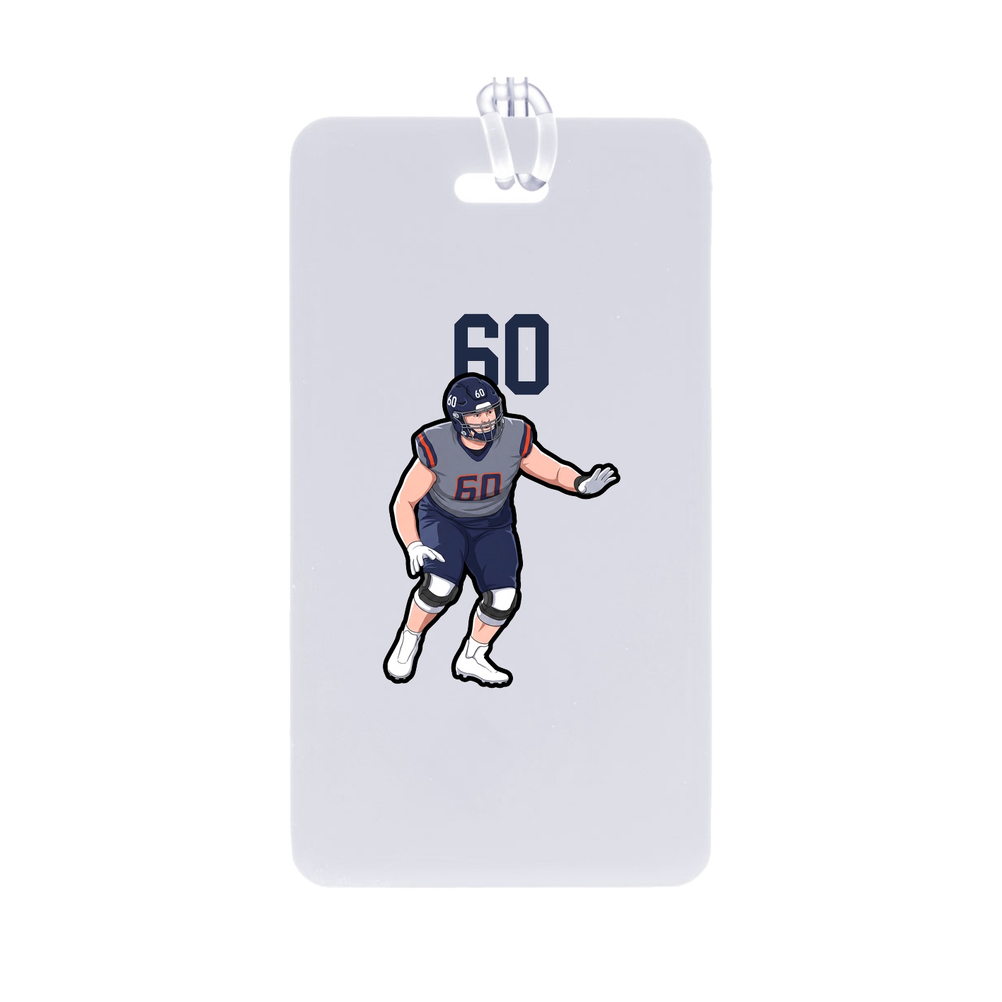 Bag Tag — Number Top in Classic