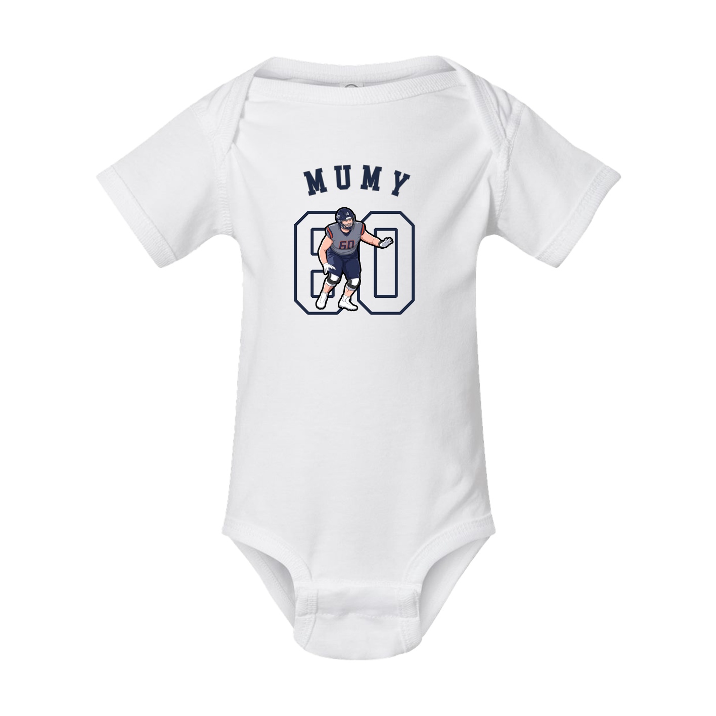 Baby Onesie — Shirsey Arch in White