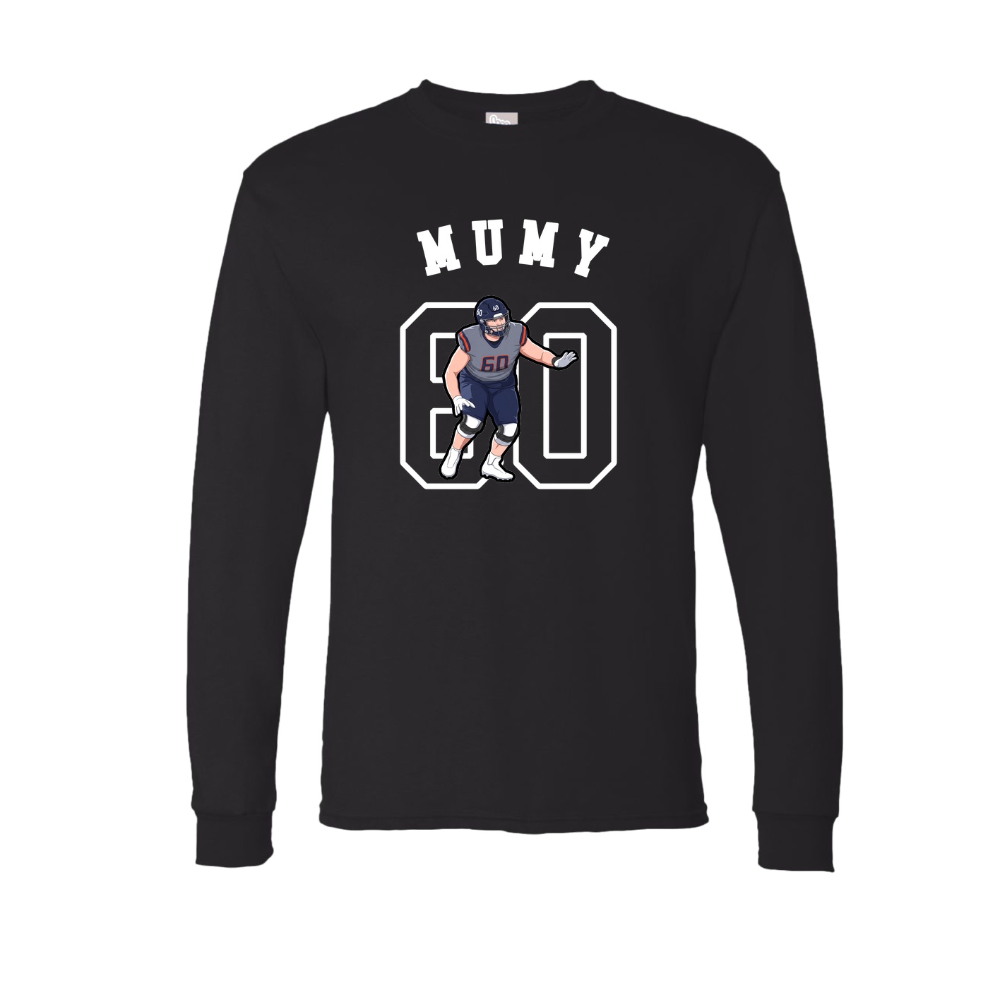Long Sleeve Tee — Shirsey Arch in Black