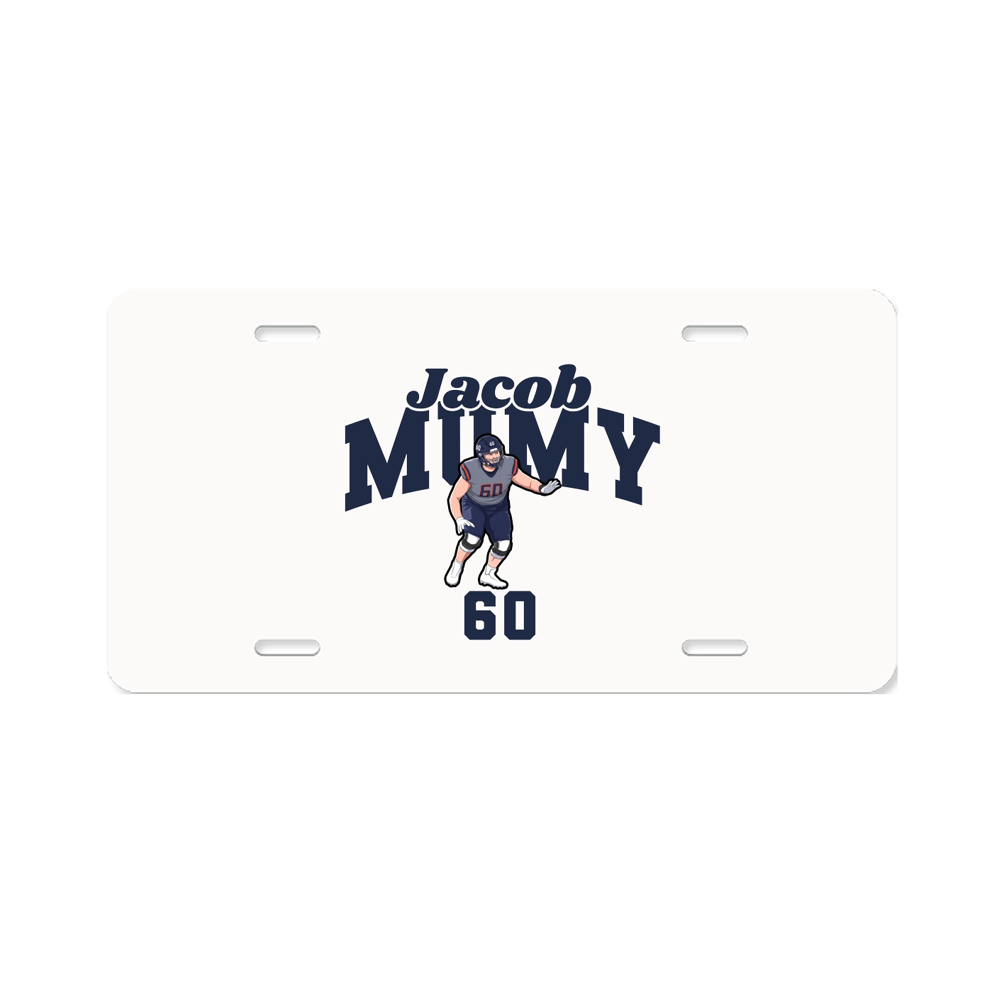 License Plate — Signature Arch in Classic