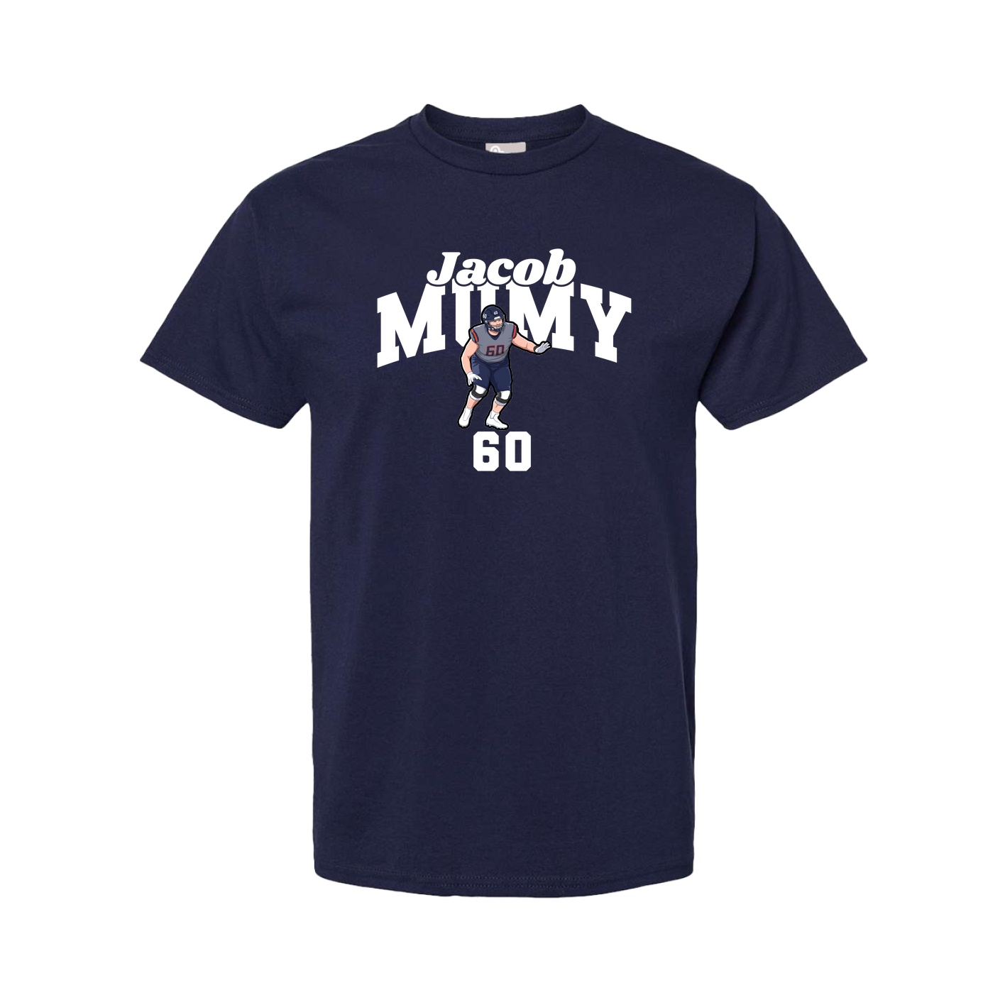 Youth Tee — Signature Arch in Navy