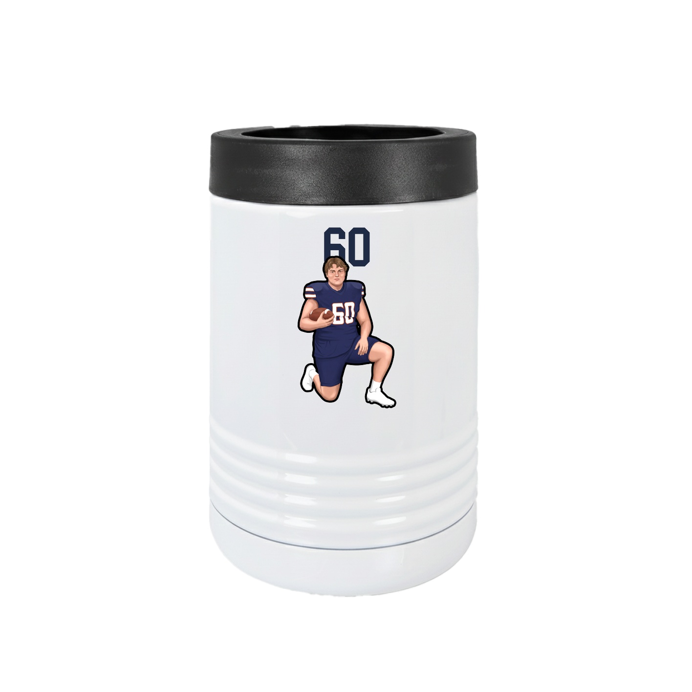 Beverage Holder — Number Top in White