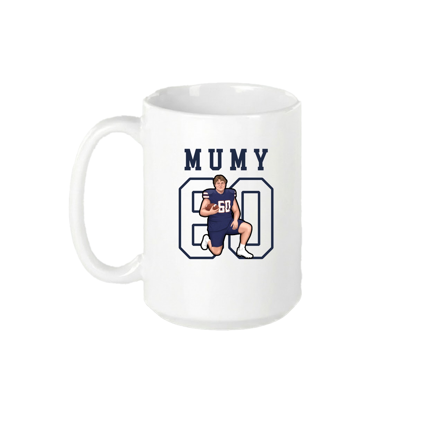 15oz Coffee Mug — Shirsey in White