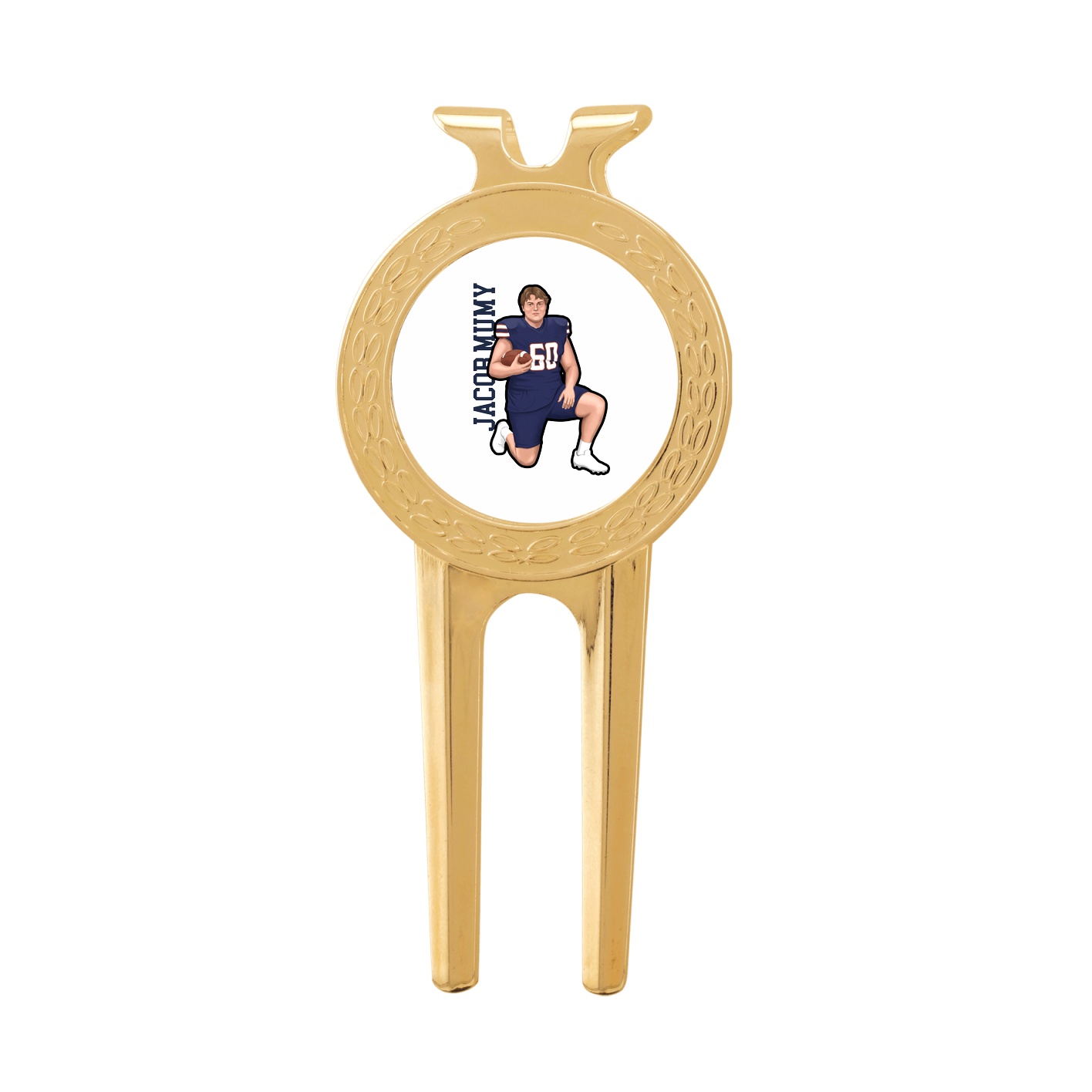Divot Tool with Ball Marker — Name Vertical in Classic
