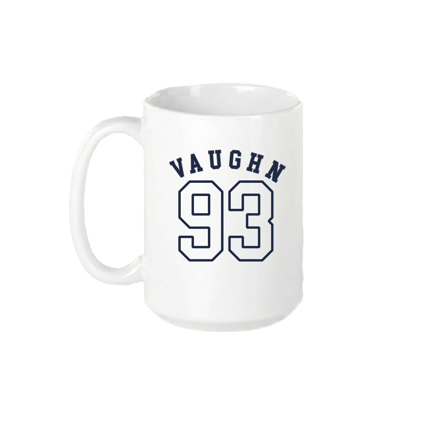 15oz Coffee Mug — Shirsey Arch in White