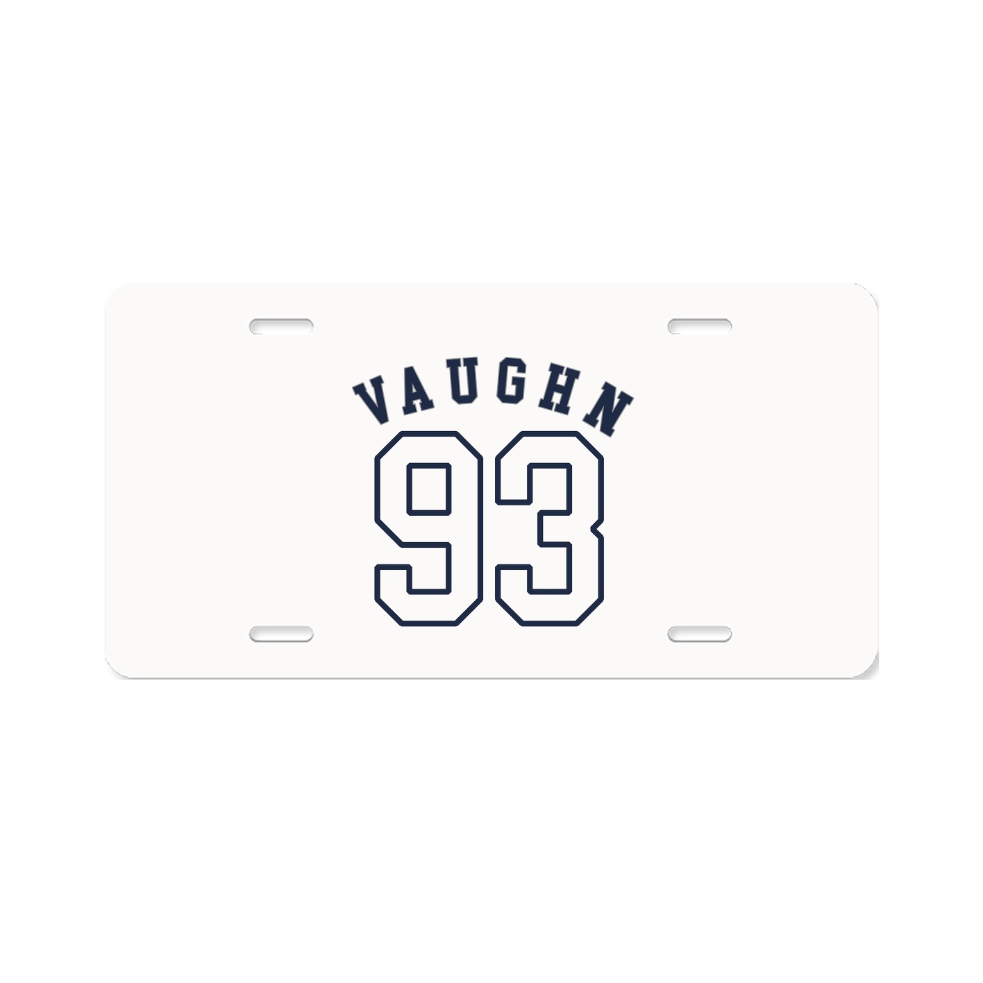 License Plate — Shirsey Arch in Classic
