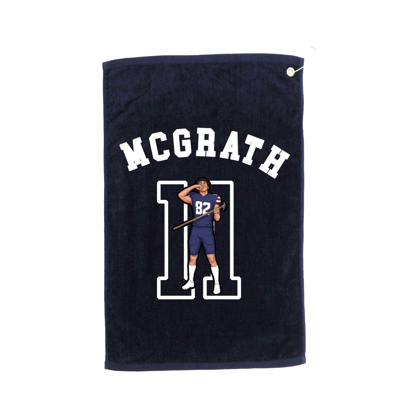 Golf Towel — Shirsey Arch in Navy