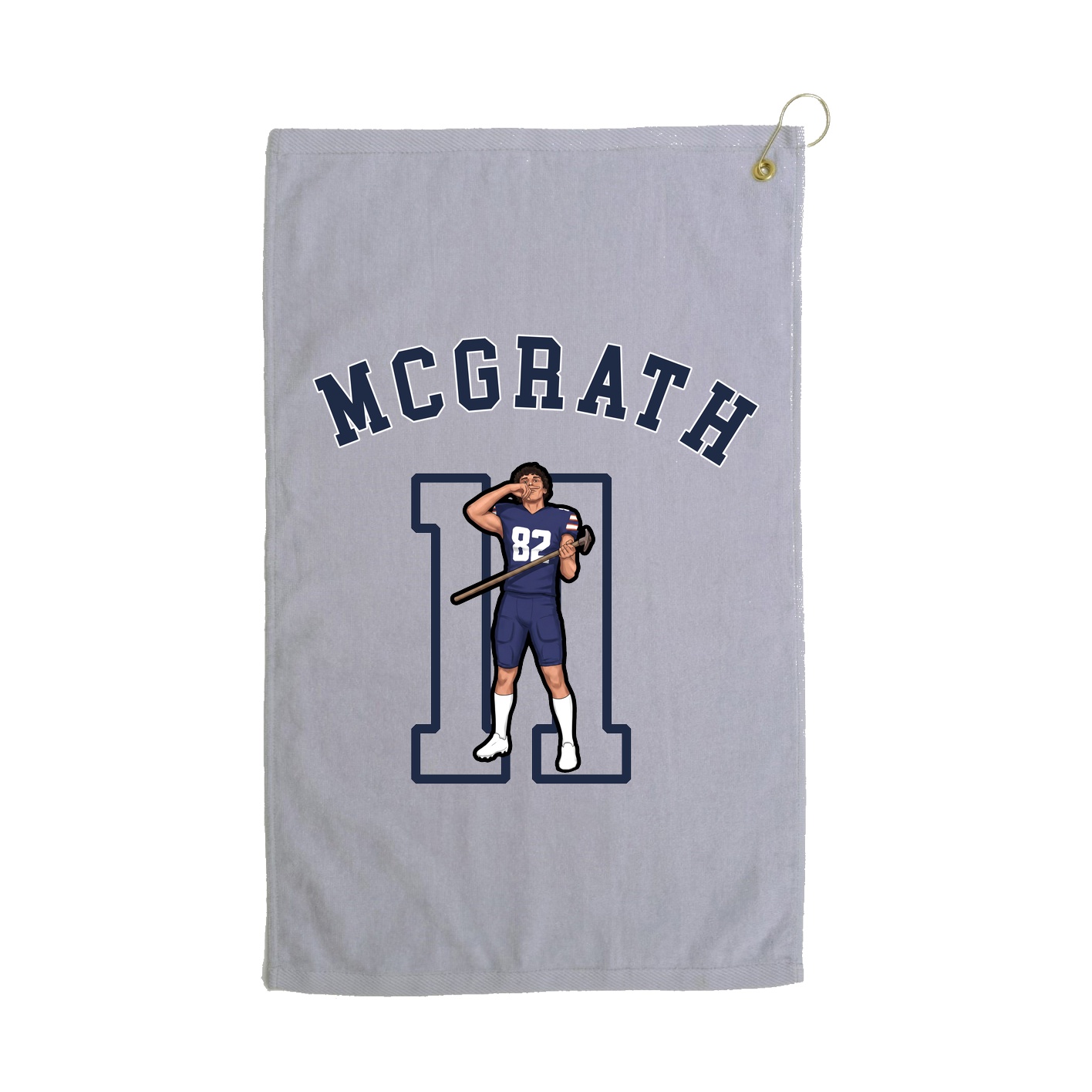 Golf Towel — Shirsey Arch in Grey