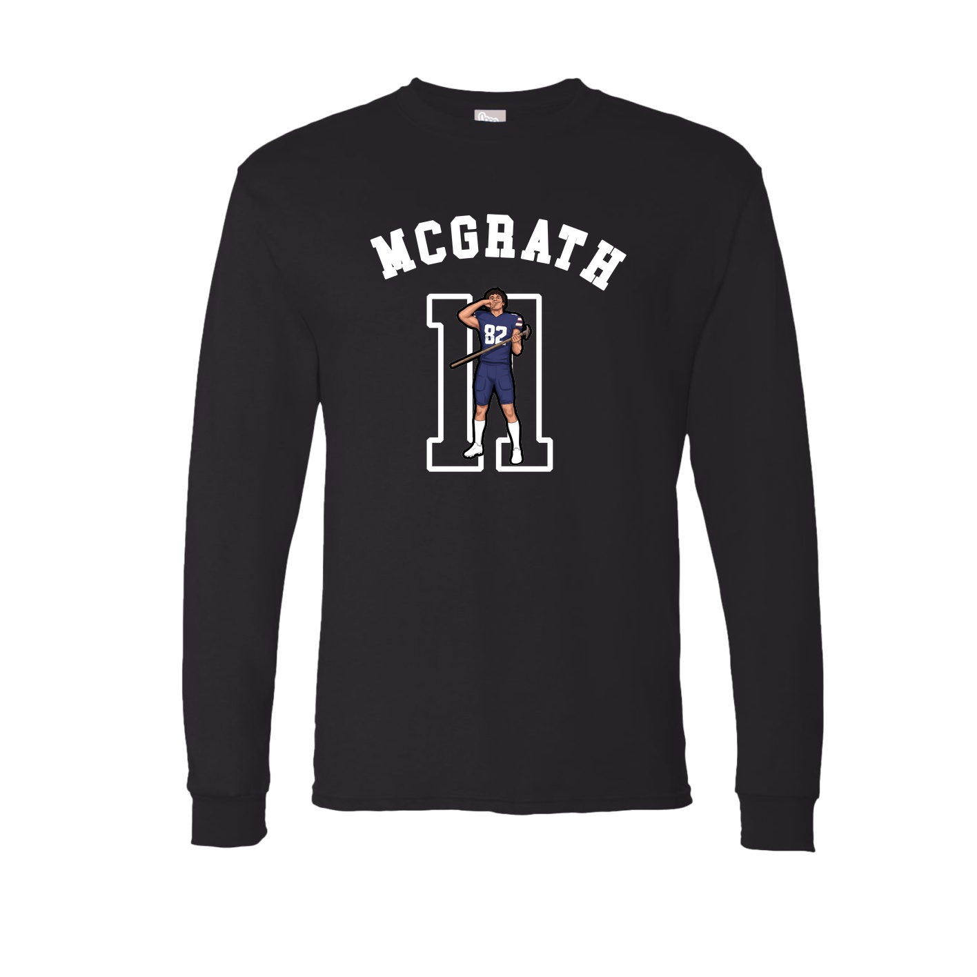 Long Sleeve Tee — Shirsey Arch in Black