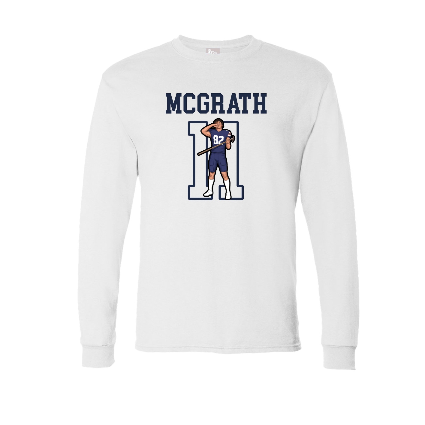 Long Sleeve Tee — Shirsey in White