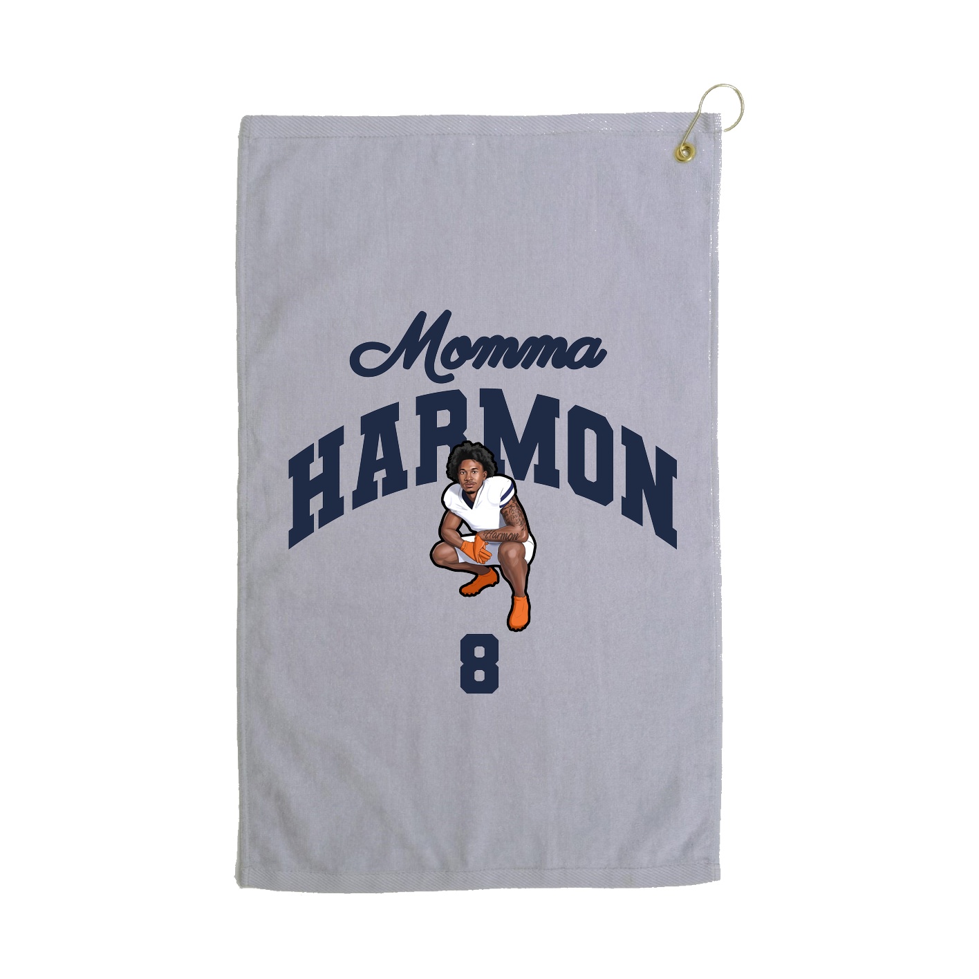 Golf Towel — Mothers Day Arch in Grey