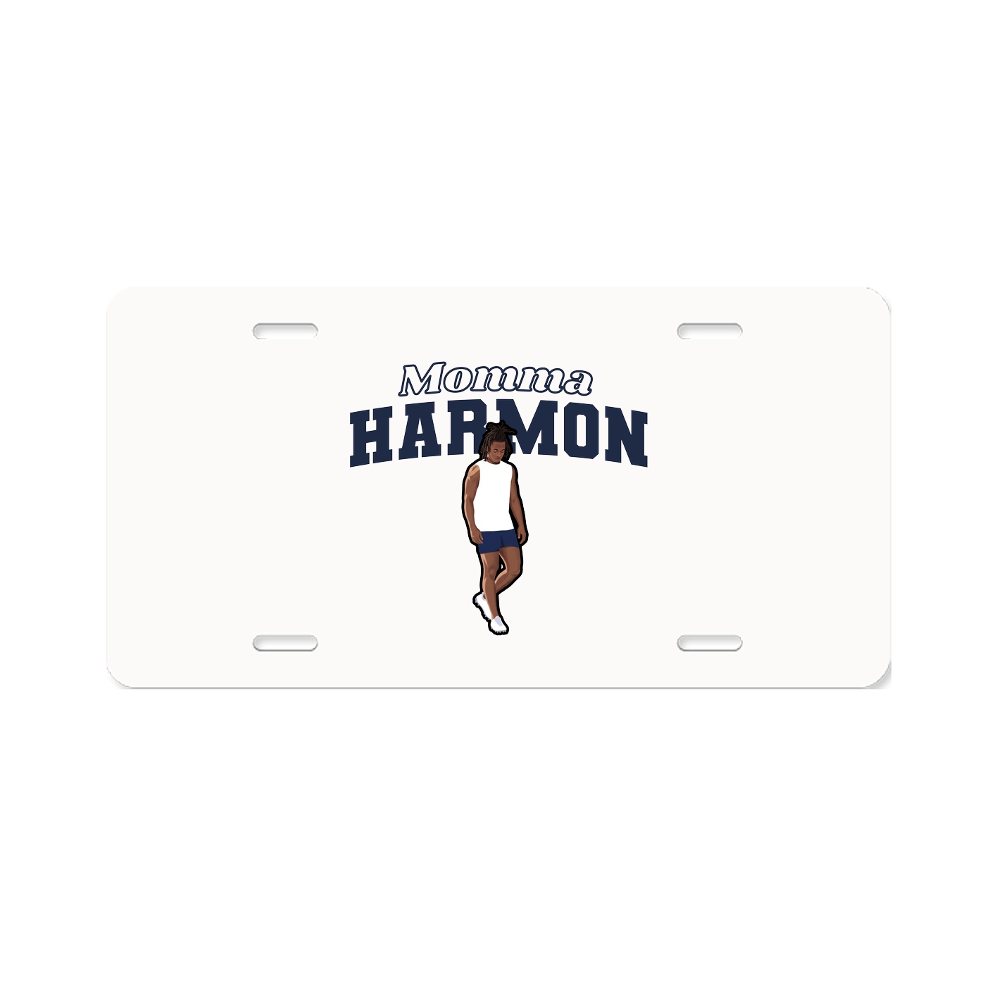License Plate — Mothers Day Block in Classic