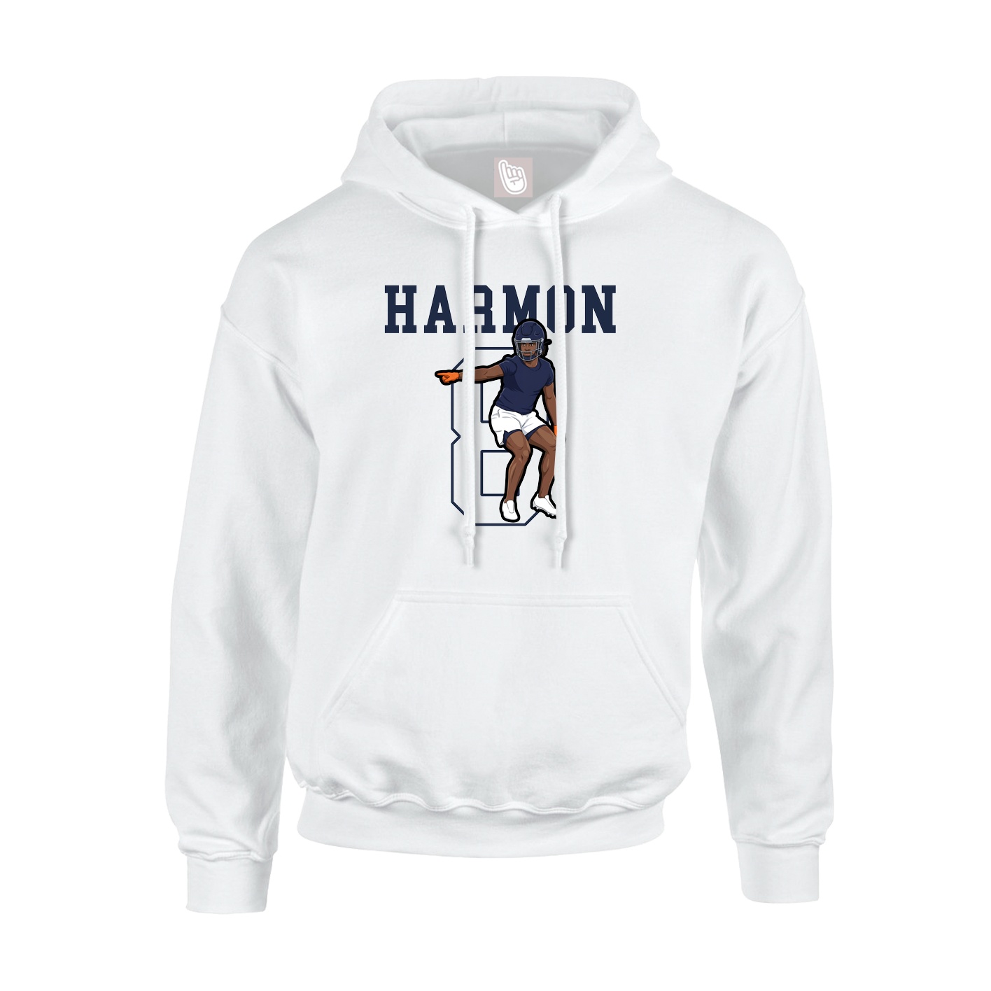 Youth Hoodie — Shirsey in White