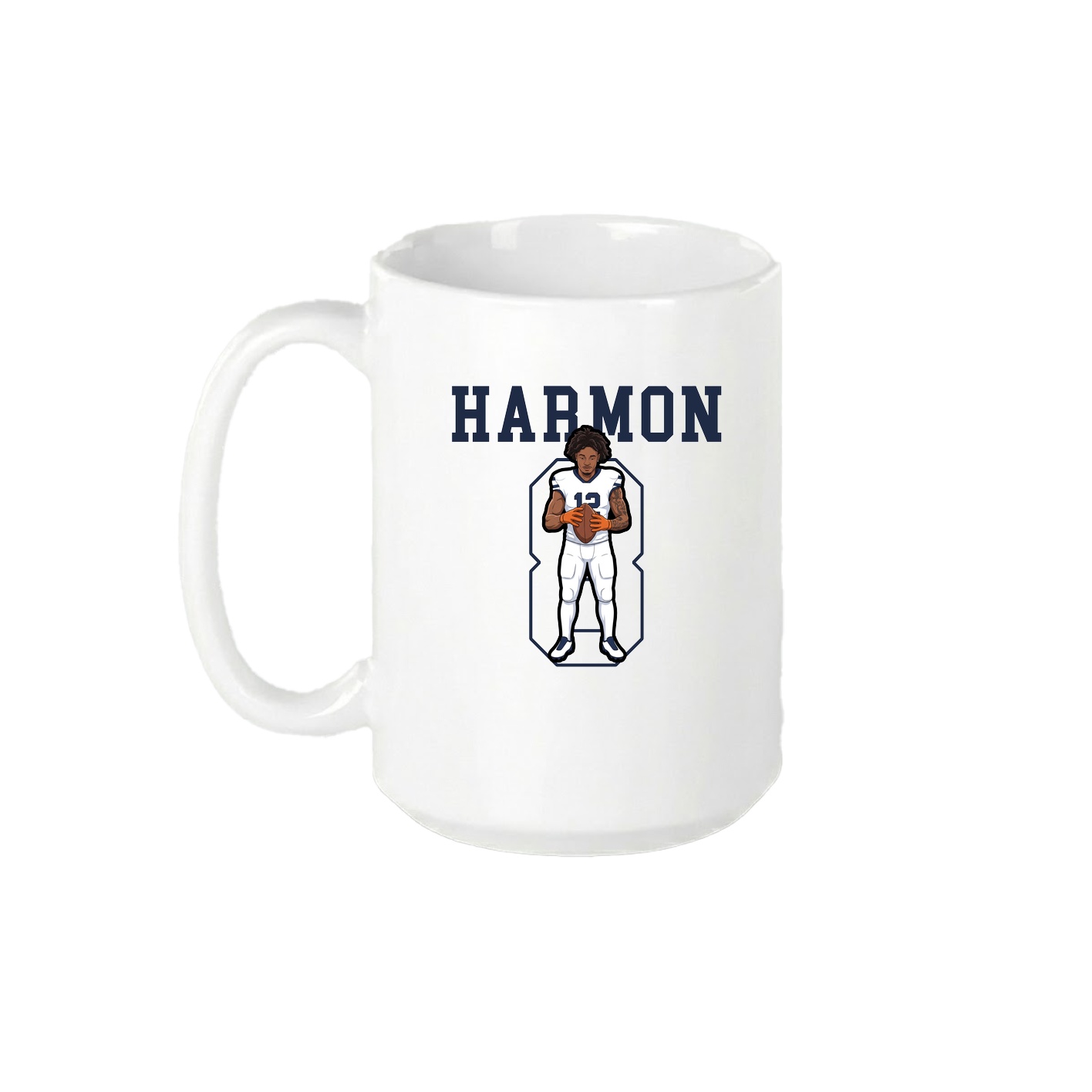 15oz Coffee Mug — Shirsey in White