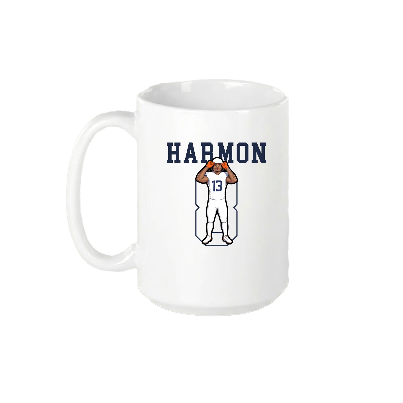 15oz Coffee Mug — Shirsey in White