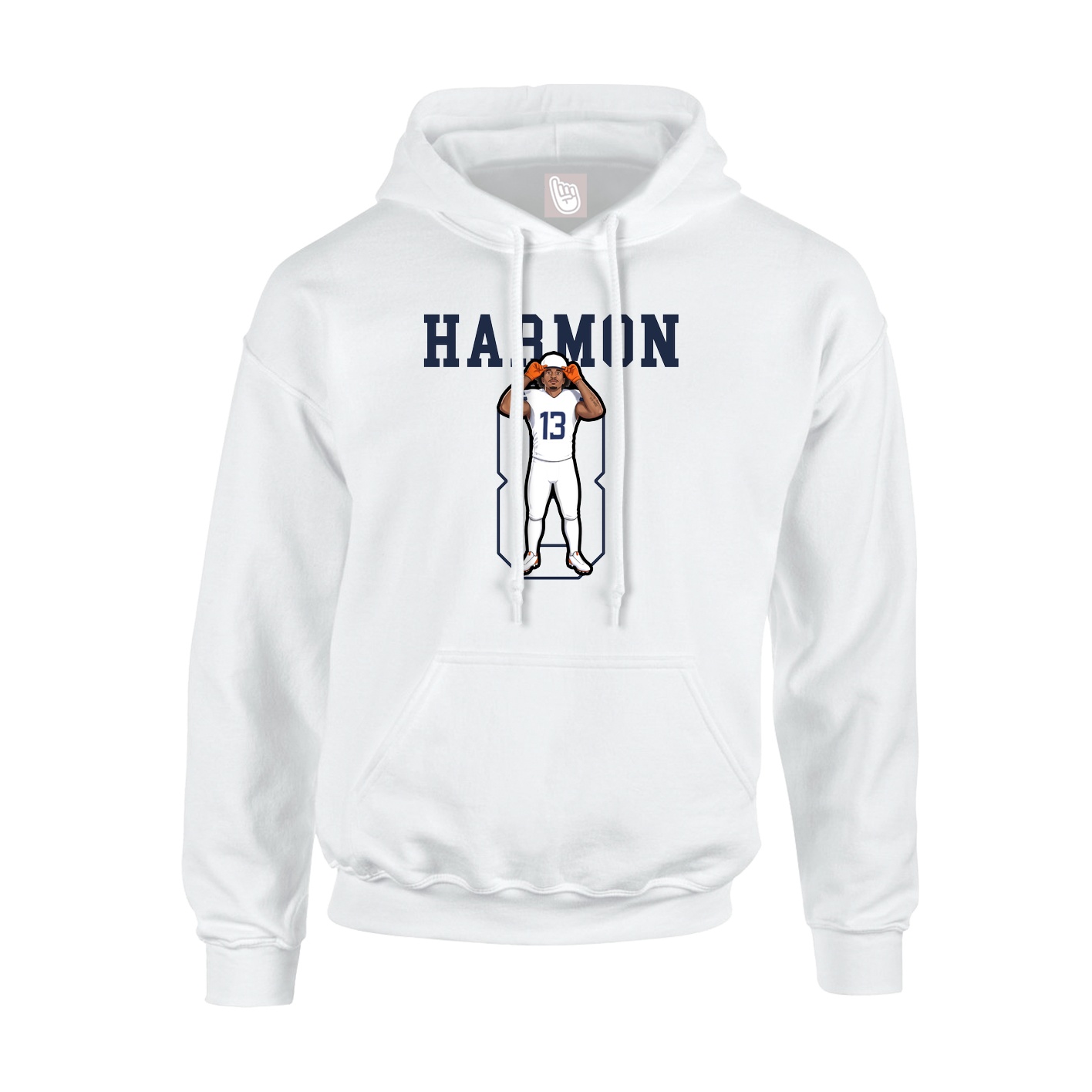 Hoodie — Shirsey in White