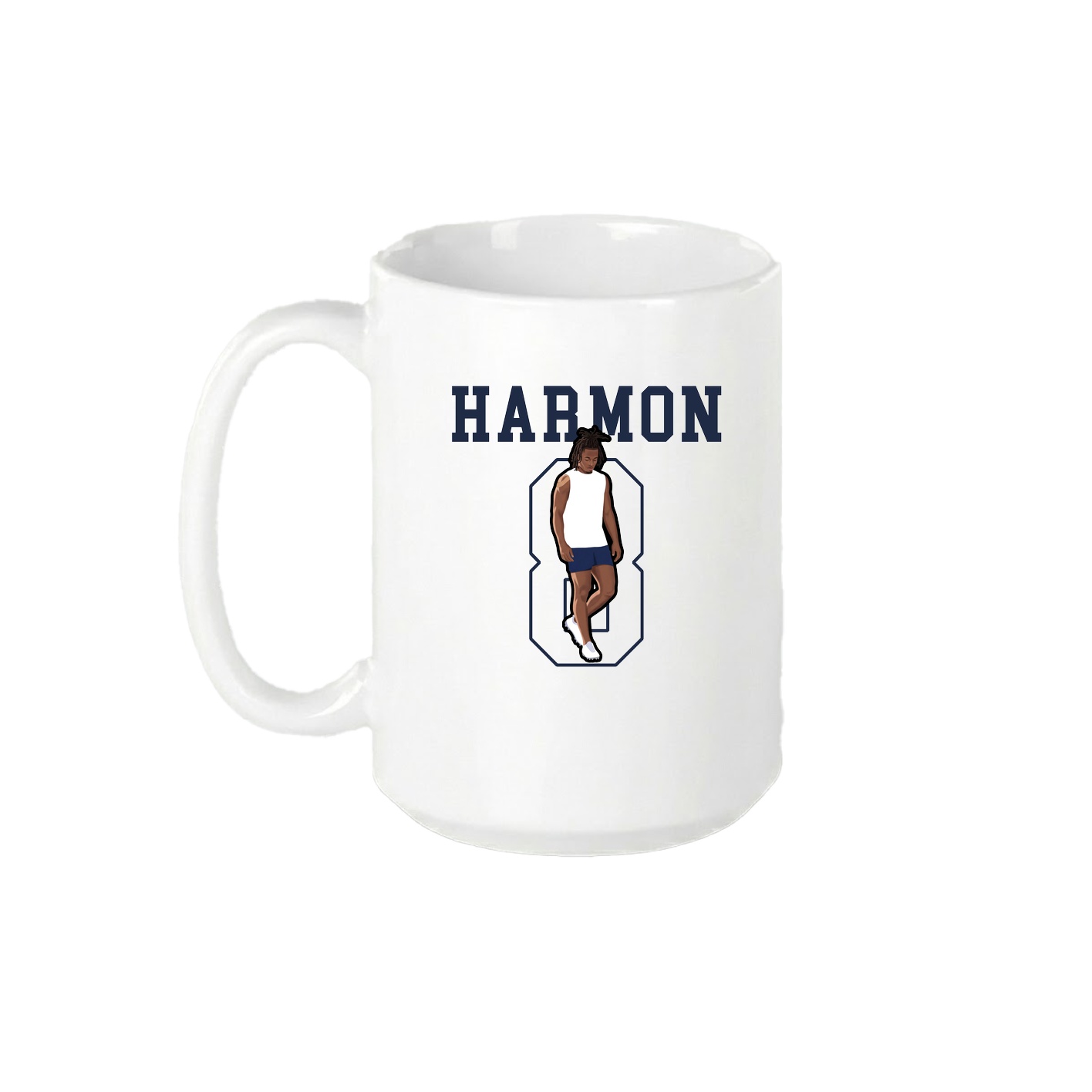 15oz Coffee Mug — Shirsey in White