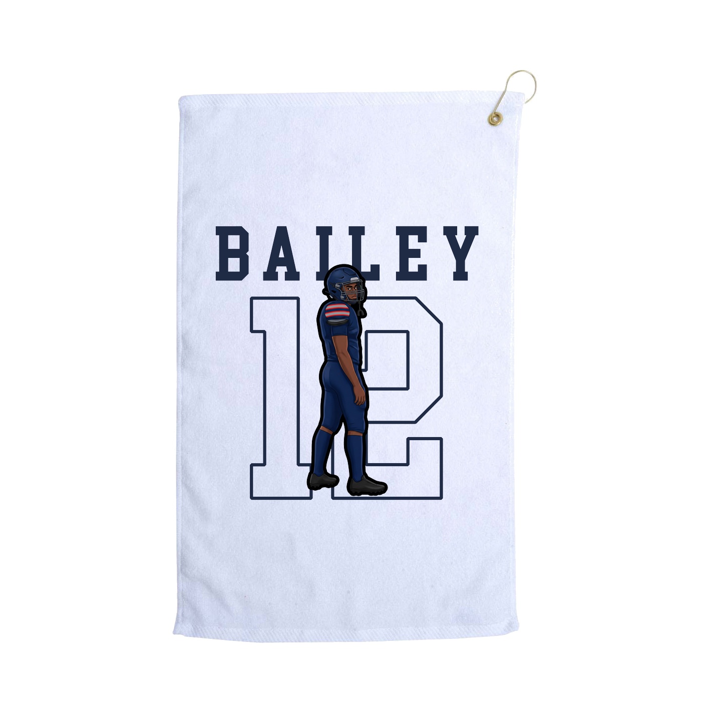 Golf Towel — Shirsey in White