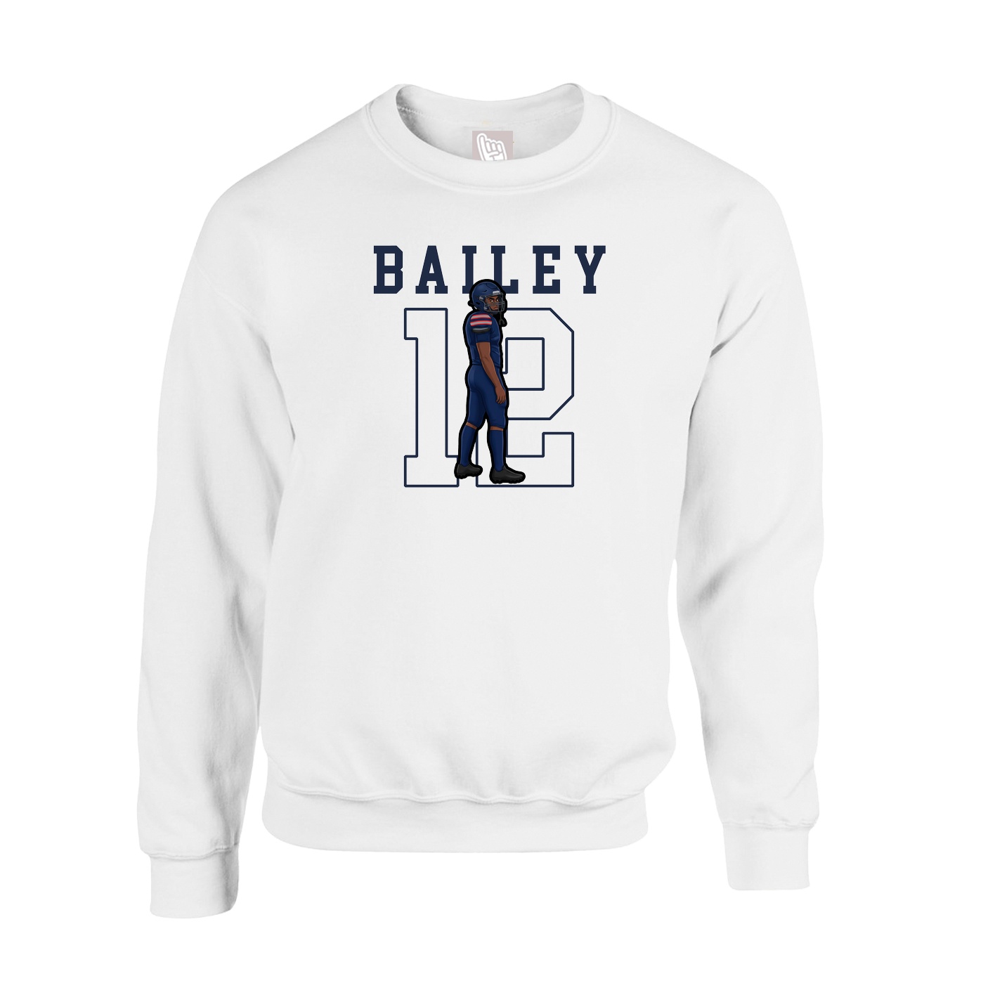 Fleece Crew — Shirsey in White