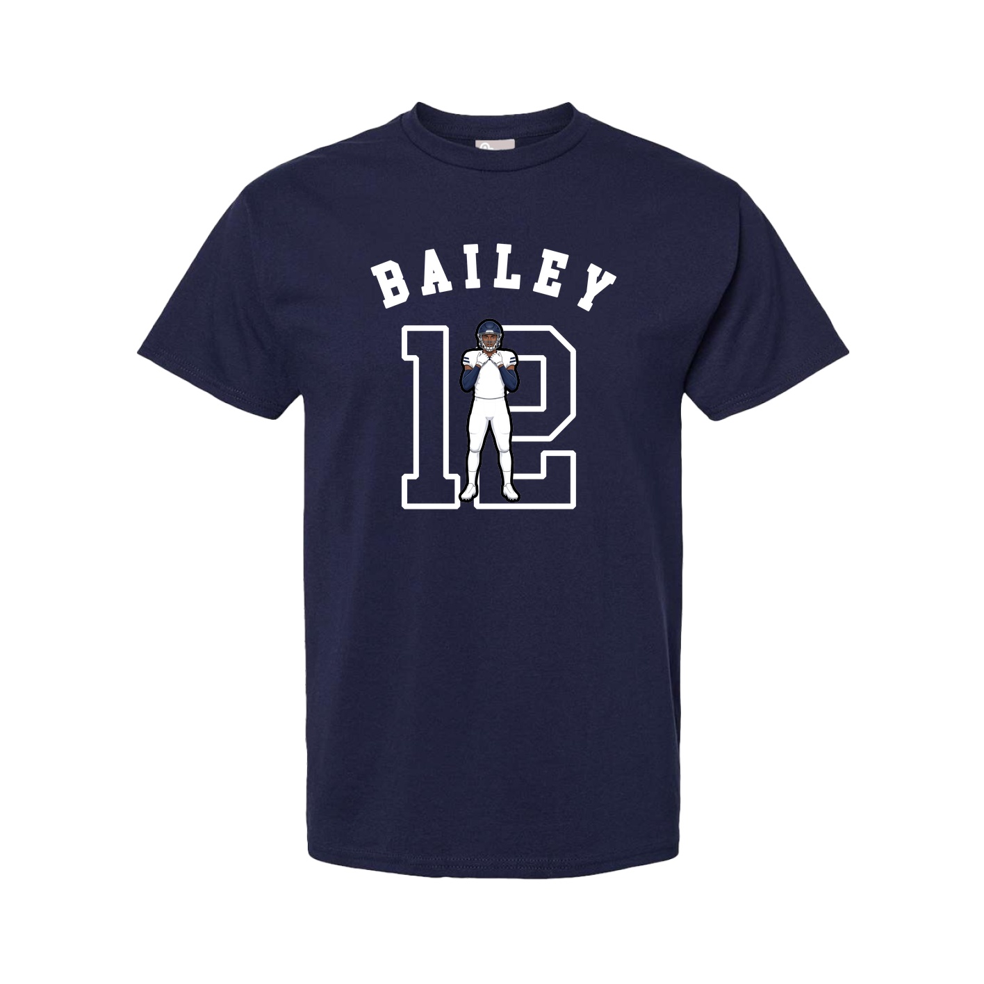 Youth Tee — Shirsey Arch in Navy