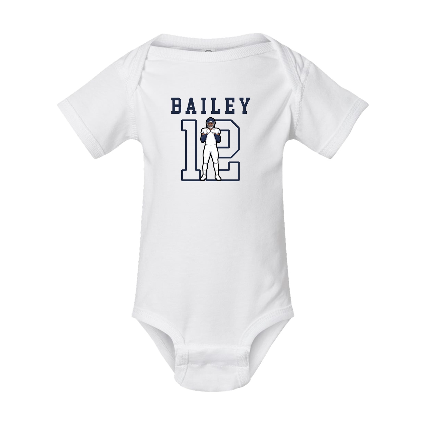 Baby Onesie — Shirsey in White