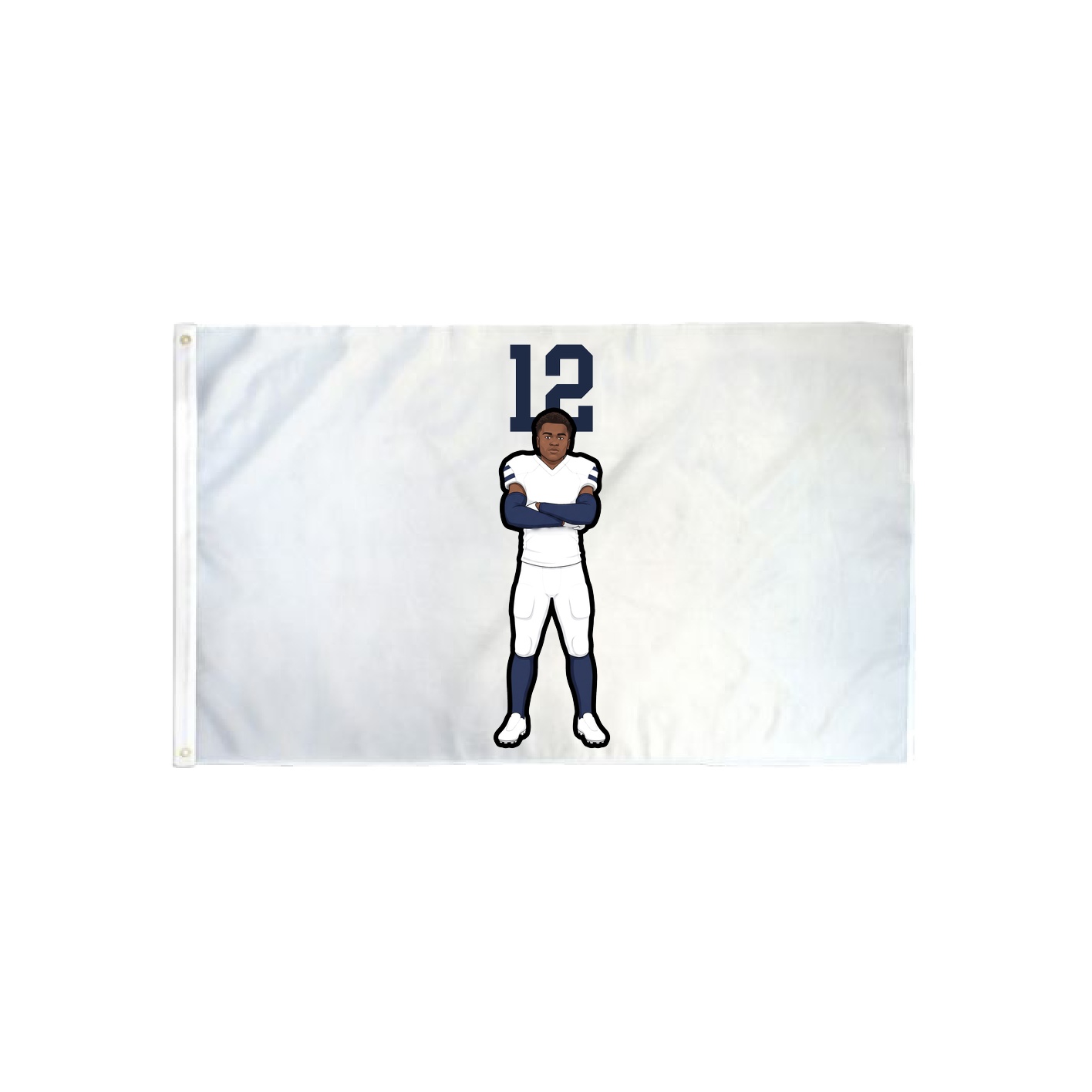 3x5 Flag — Number Top in Classic