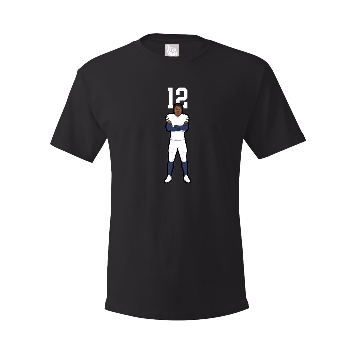 Tee — Number Top in Black