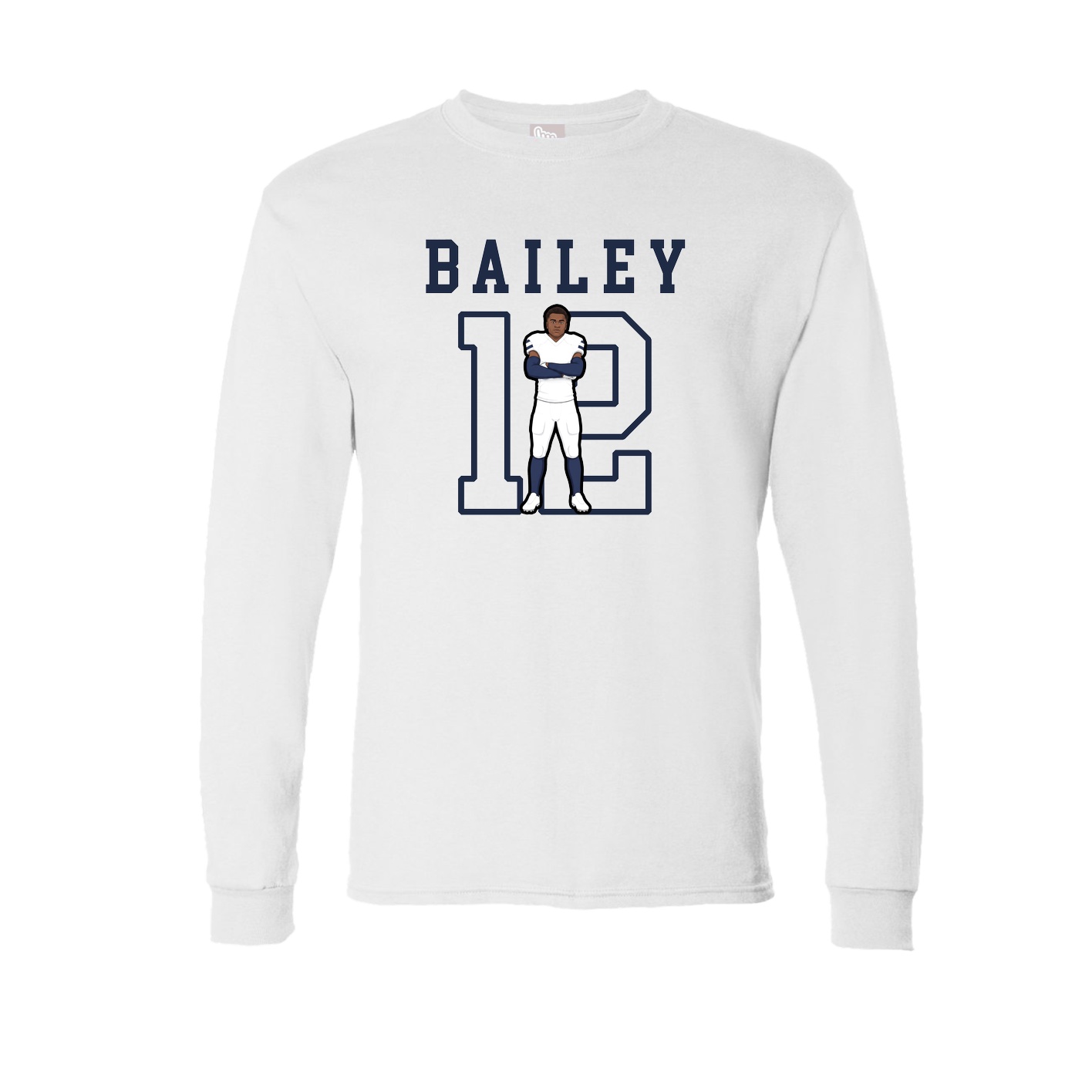 Long Sleeve Tee — Shirsey in White