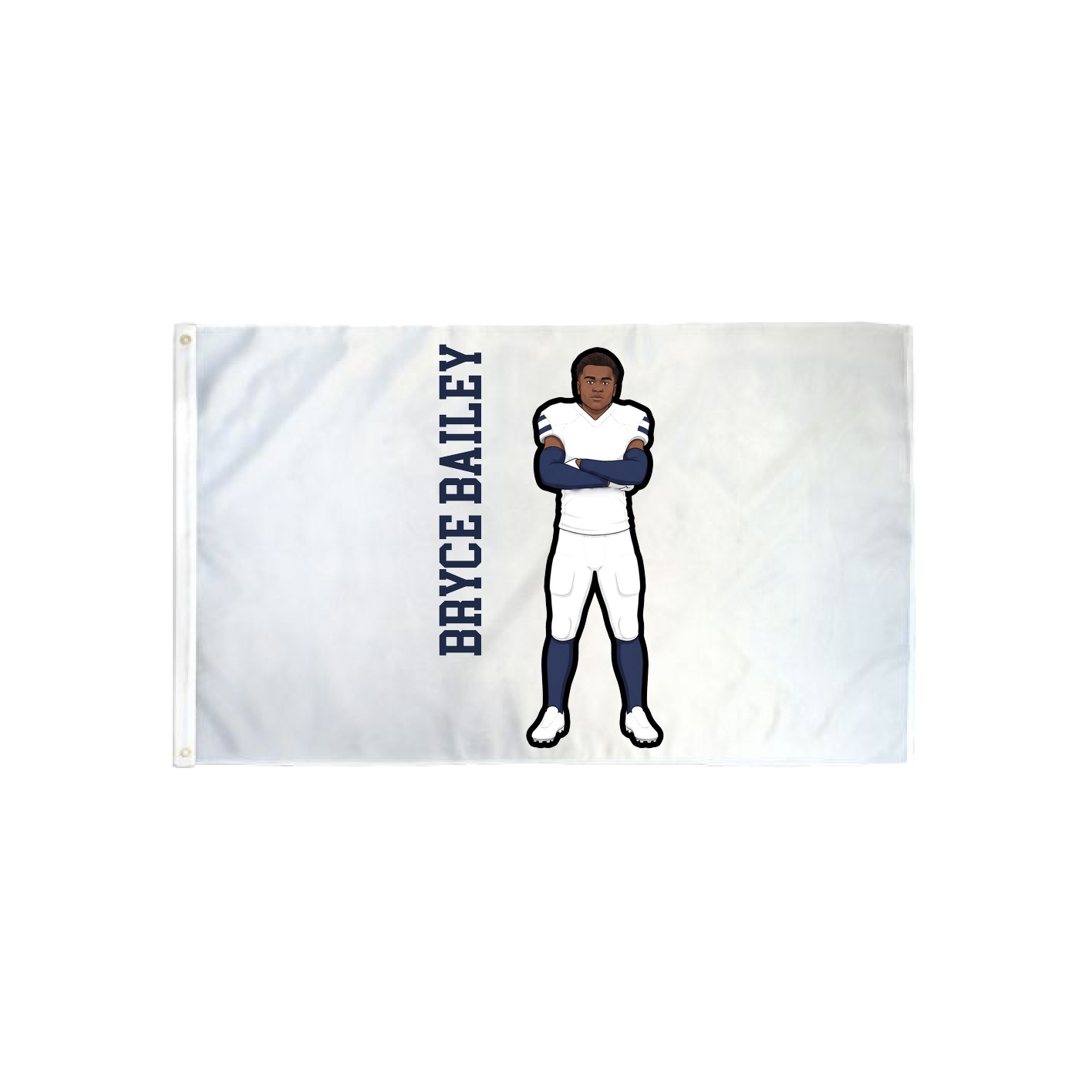 3x5 Flag — Name Vertical in Classic