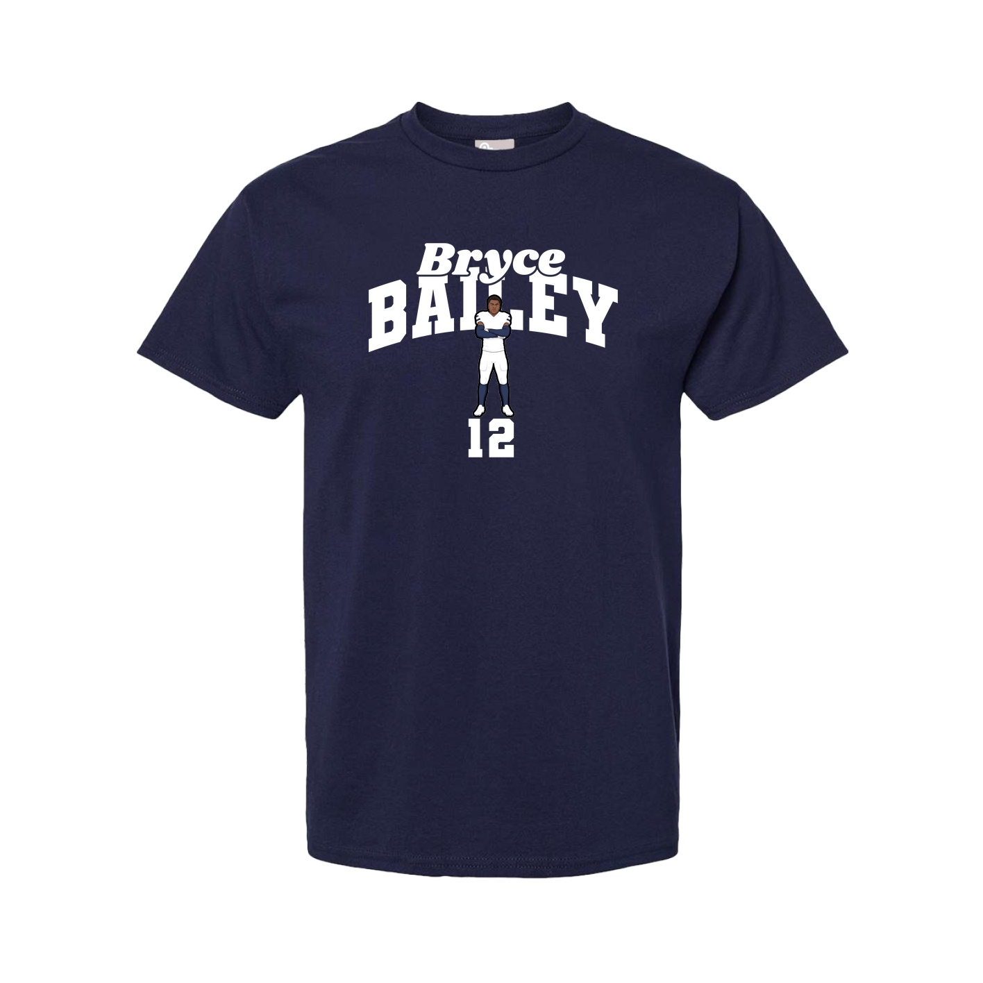 Youth Tee — Signature Arch in Navy