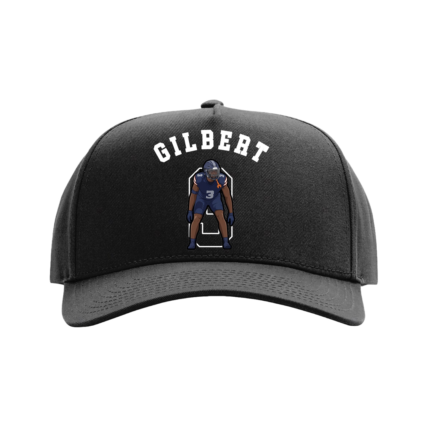 Full Fabric Five-Panel Champ Cap