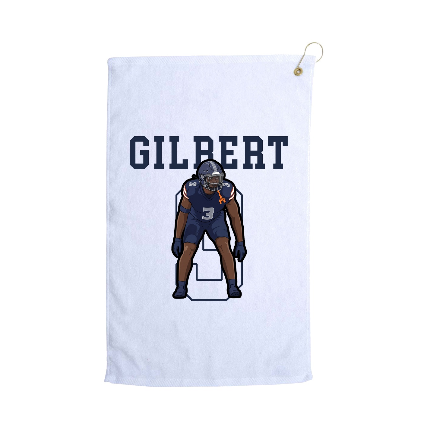 Golf Towel — Shirsey in White