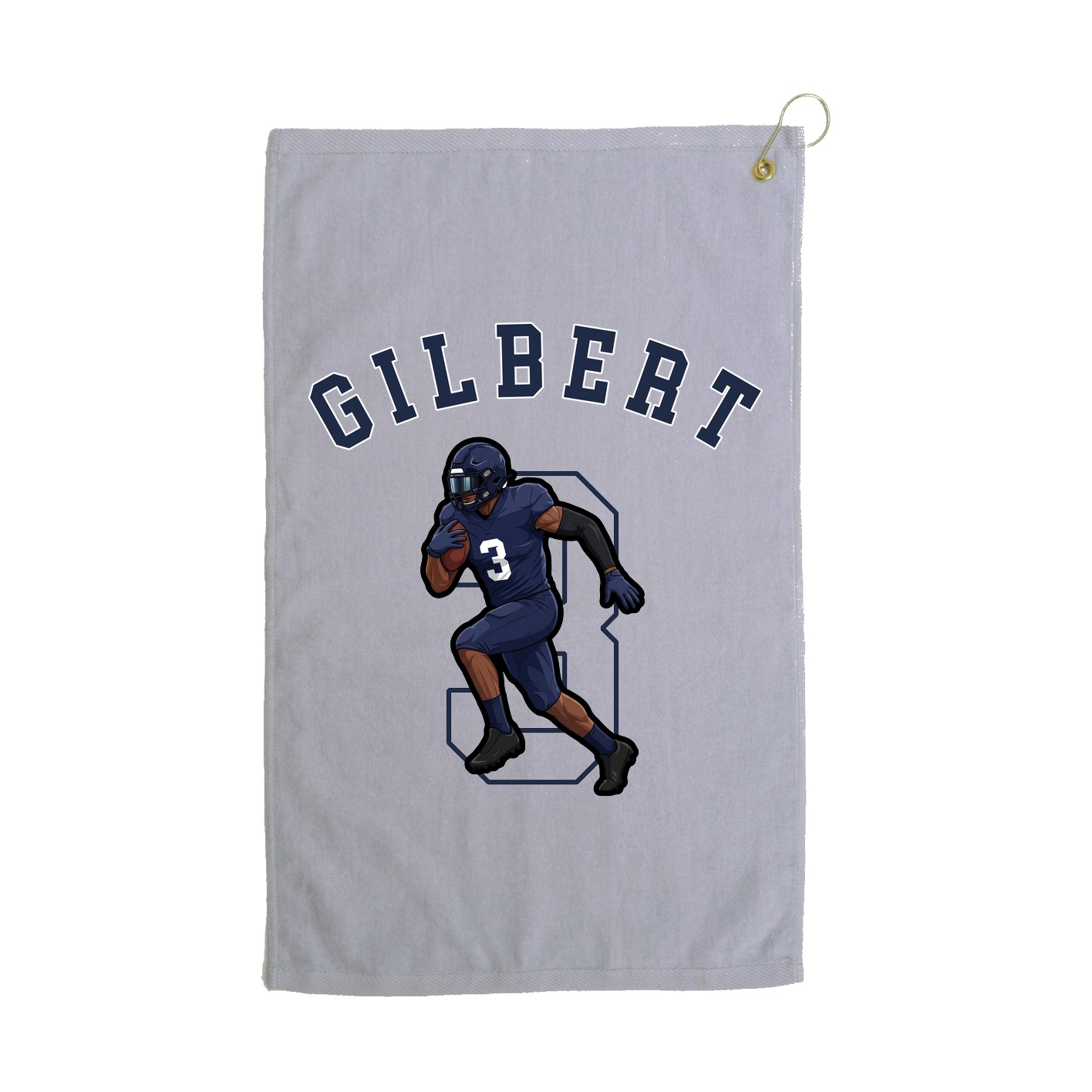 Golf Towel — Shirsey Arch in Grey
