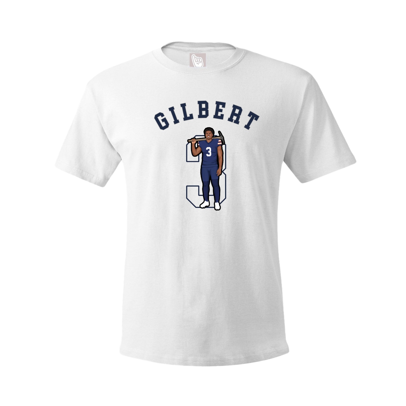 Youth Tee — Shirsey Arch in White