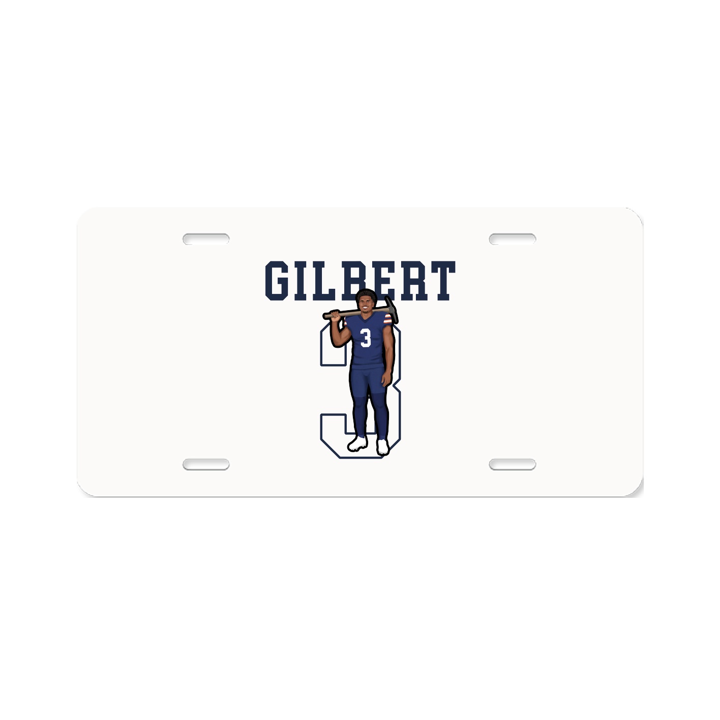 License Plate — Shirsey in Classic
