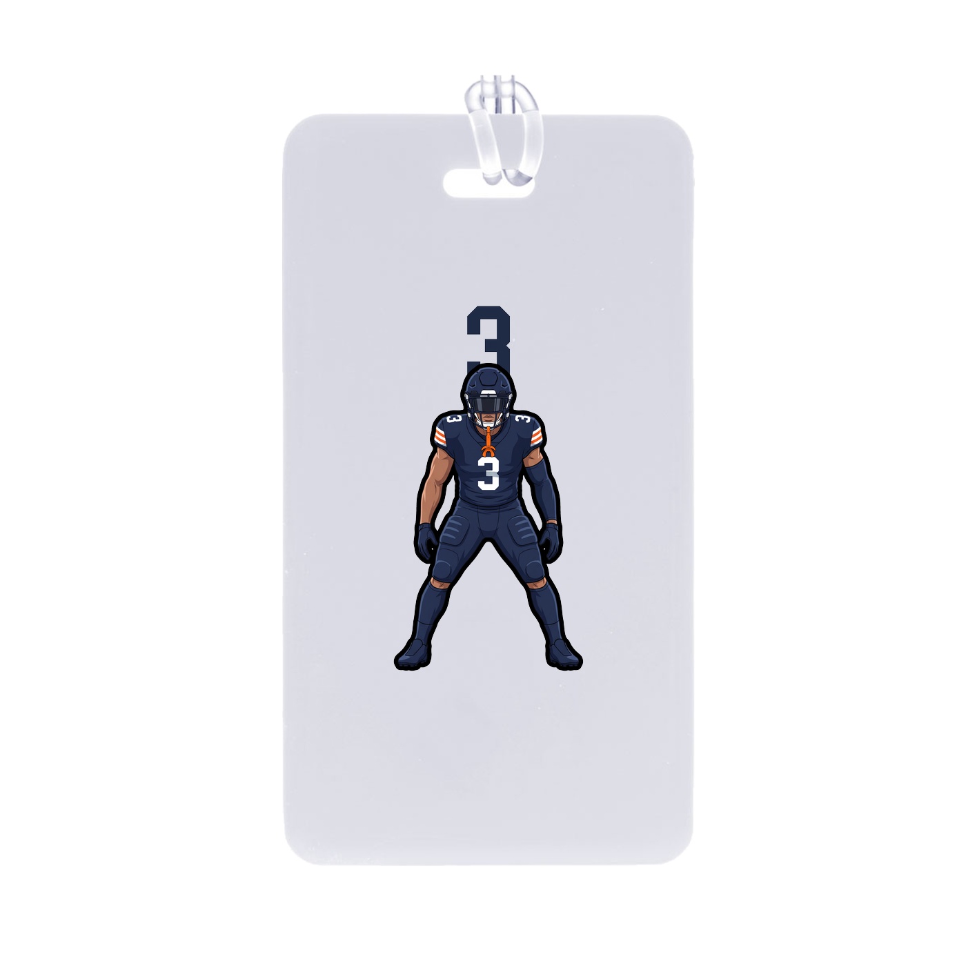 Bag Tag — Number Top in Classic