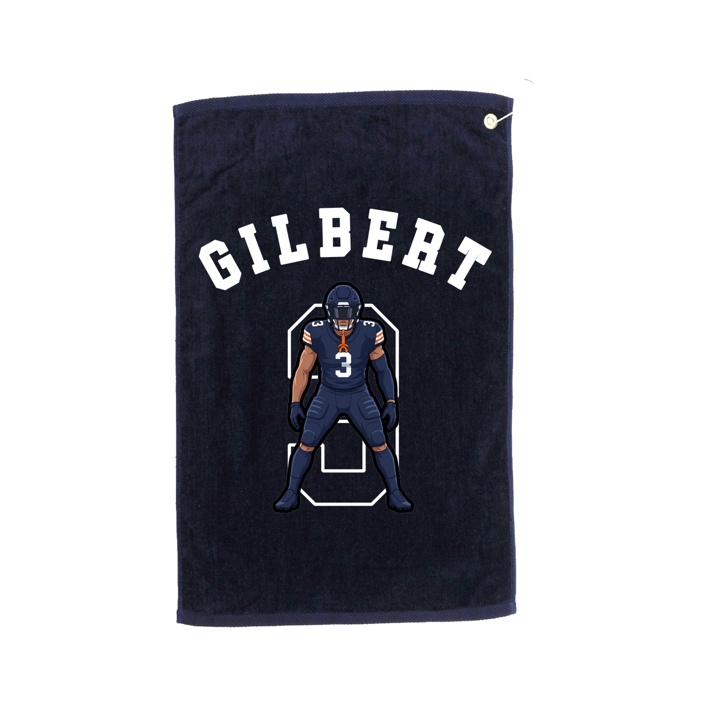 Golf Towel — Shirsey Arch in Navy