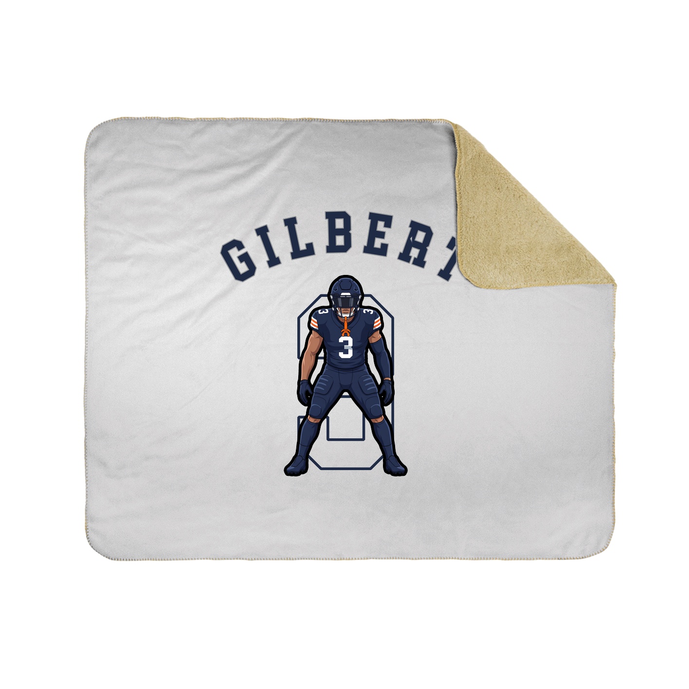Throw Blanket — Shirsey Arch in White