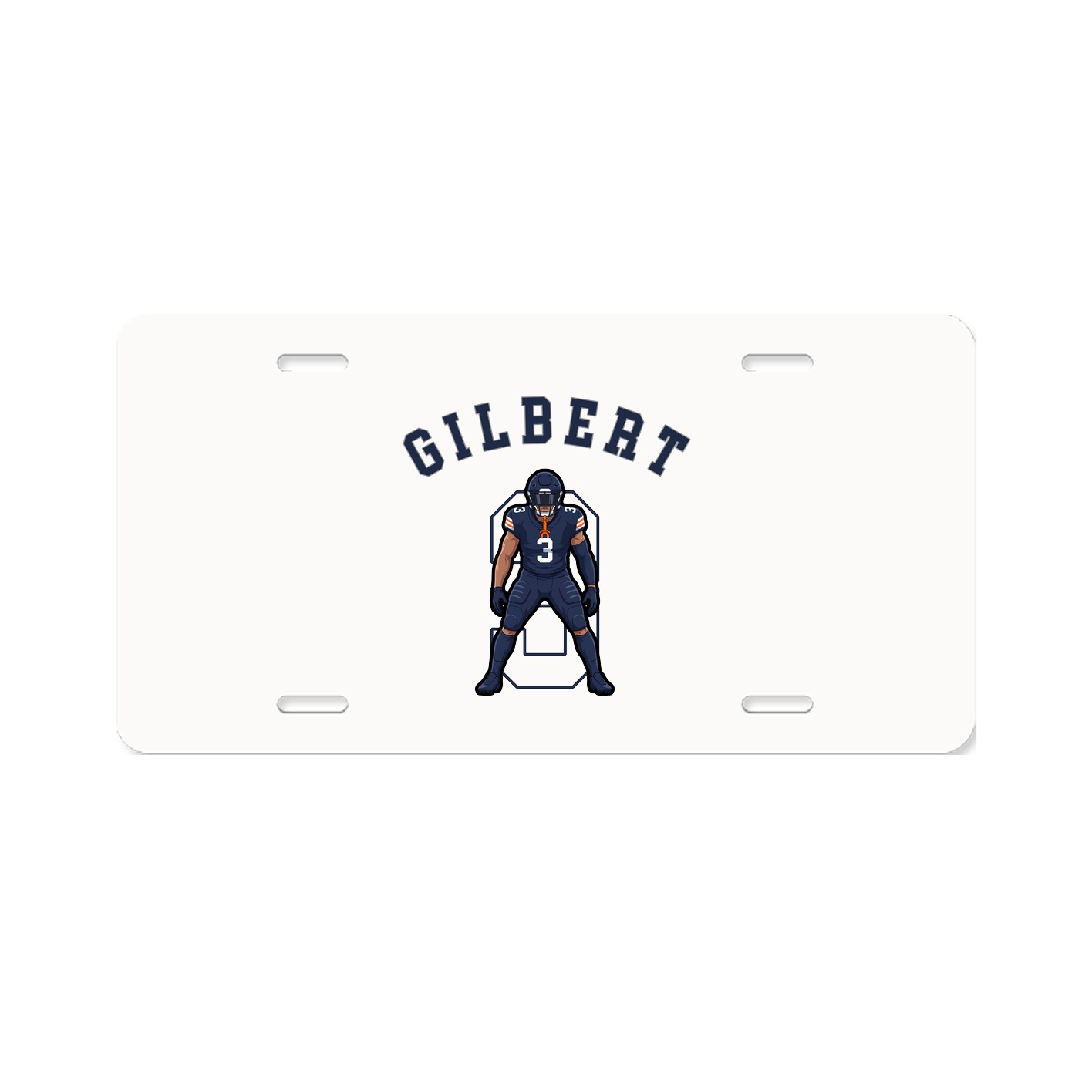 License Plate — Shirsey Arch in Classic
