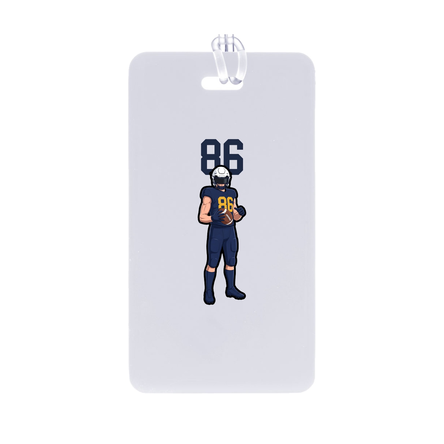 Bag Tag — Number Top in Classic
