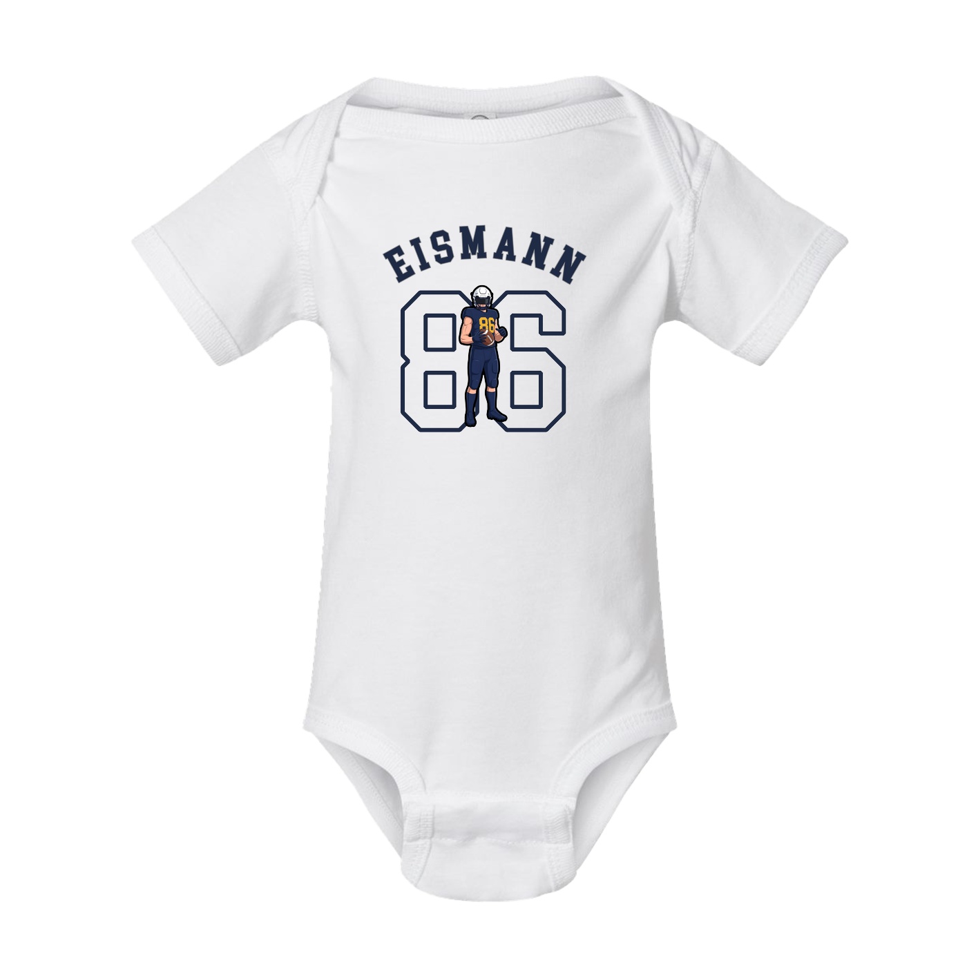 Baby Onesie — Shirsey Arch in White