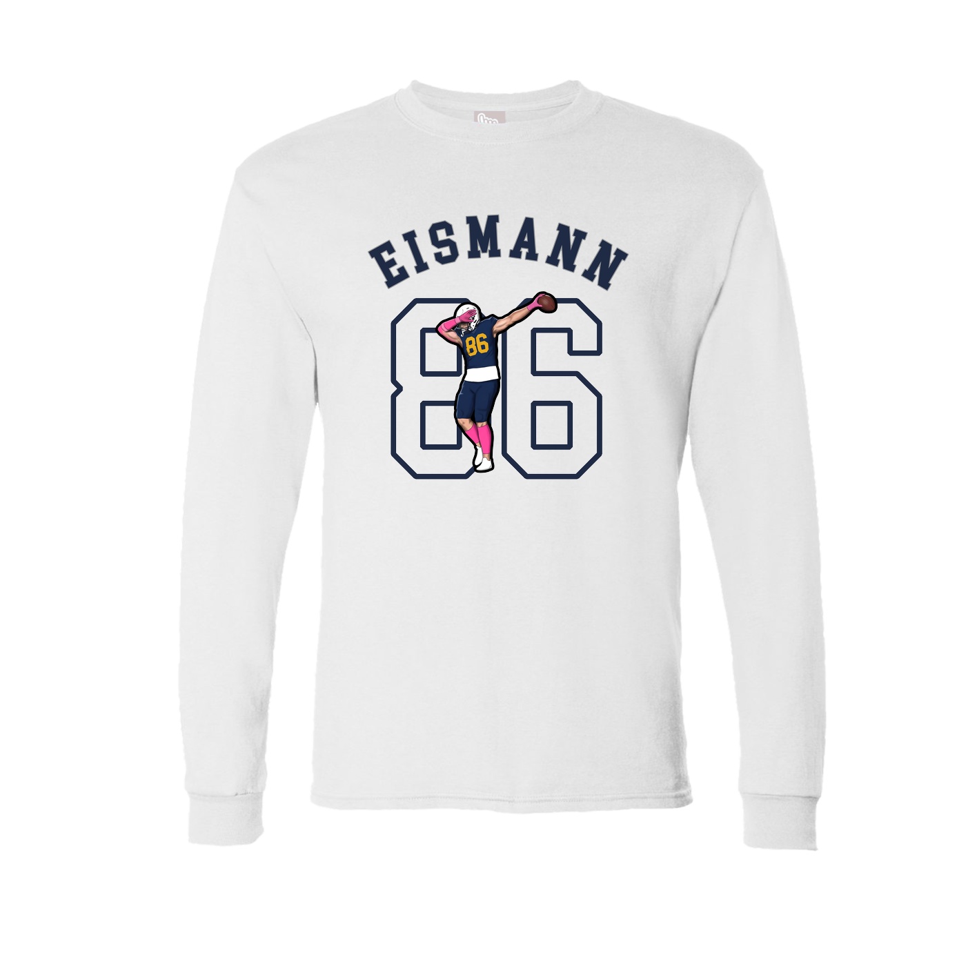 Long Sleeve Tee — Shirsey Arch in White