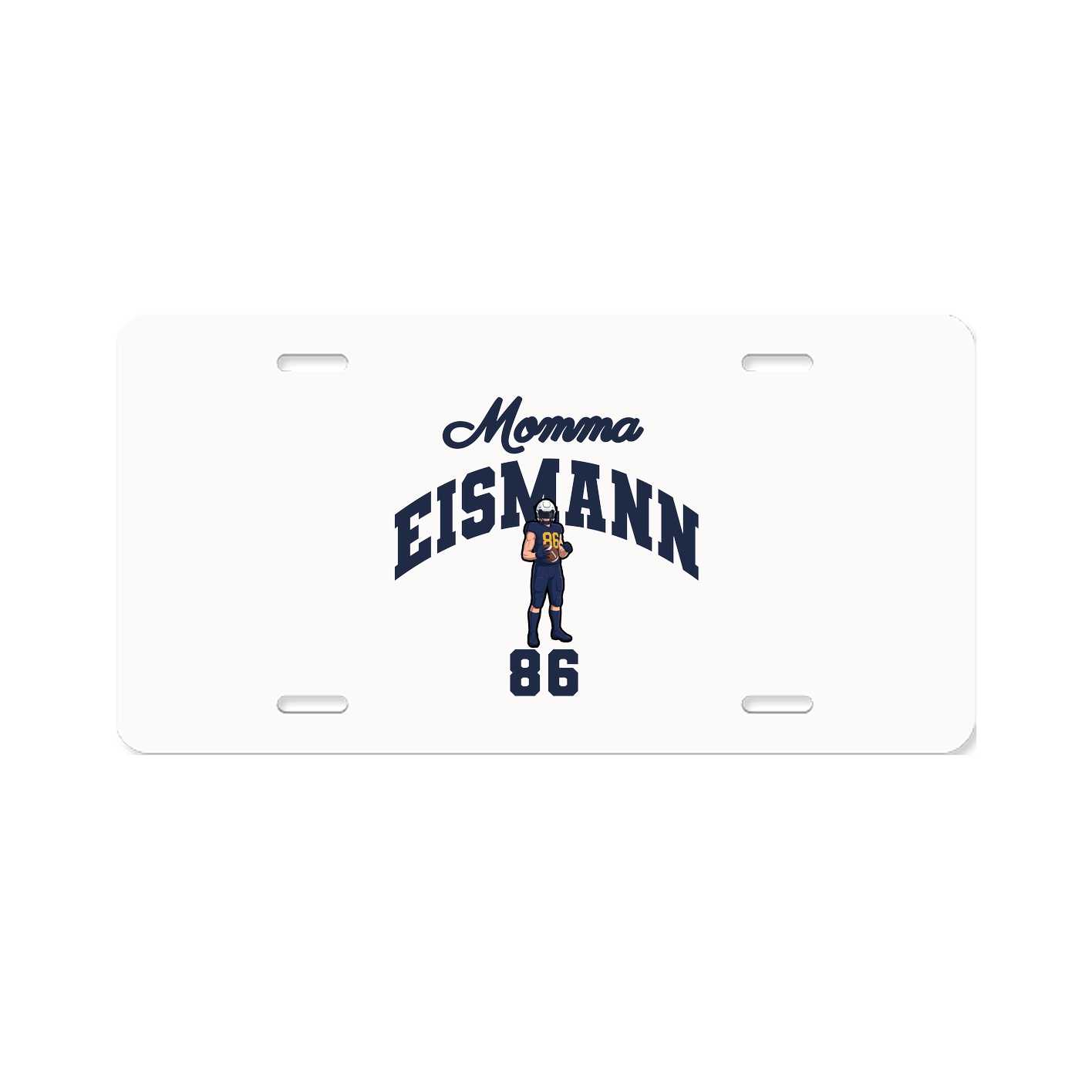 License Plate — Mothers Day Arch in Classic