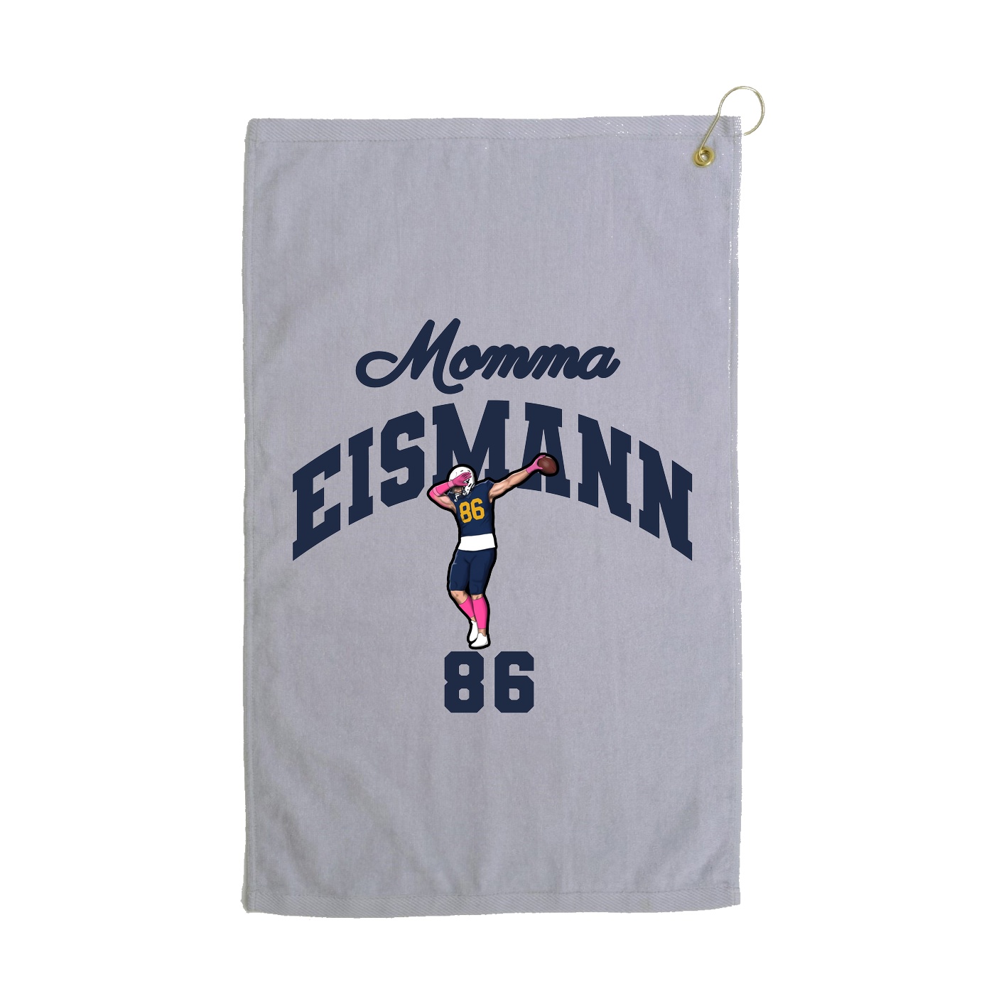 Golf Towel — Mothers Day Arch in Grey
