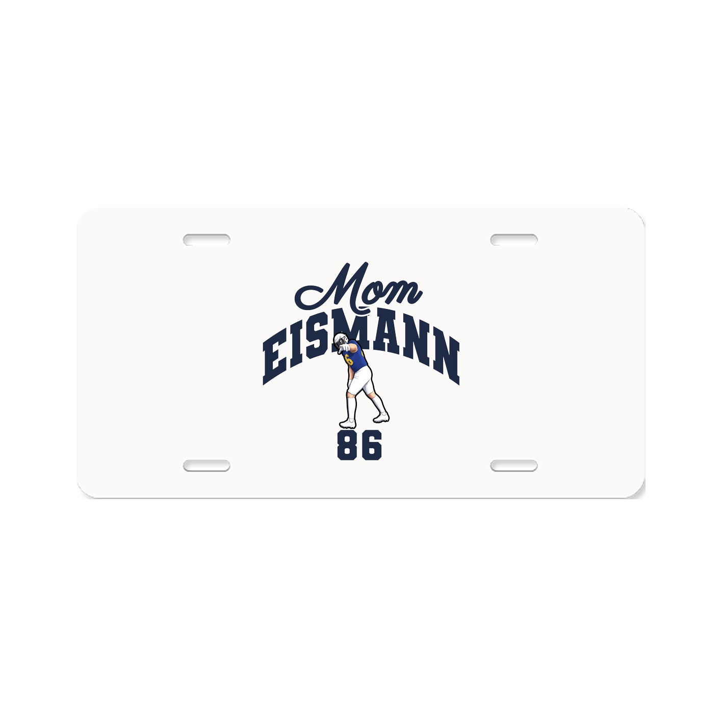 License Plate — Mothers Day Arch in Classic