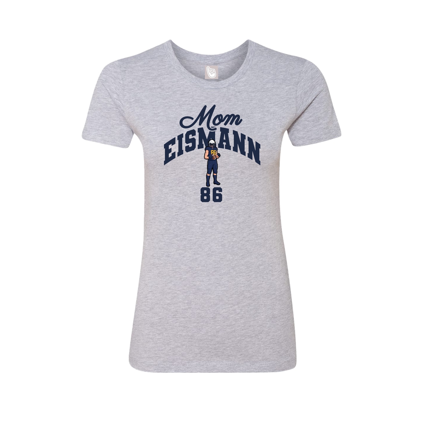 Womens Tee — Mothers Day Arch in Grey