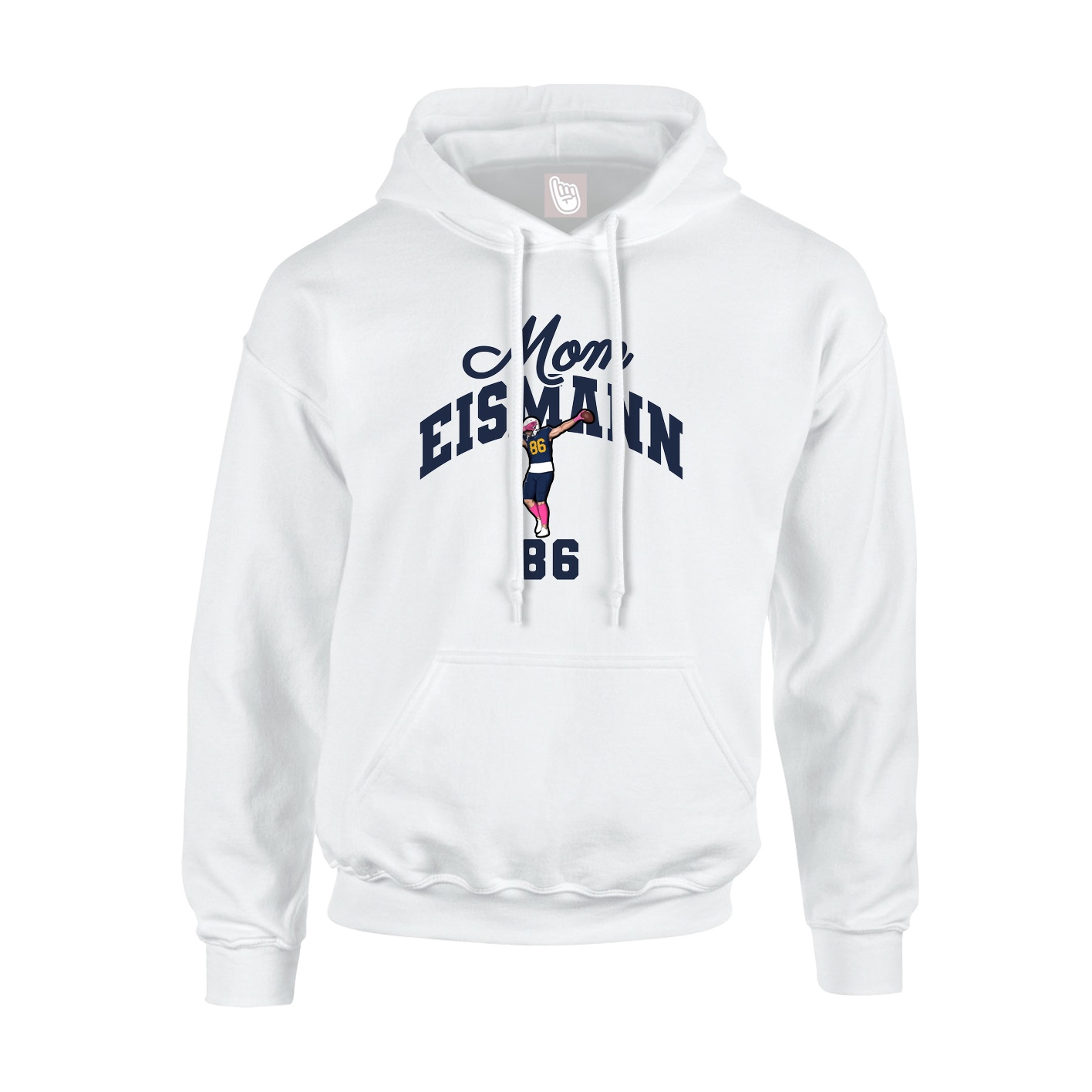 Hoodie — Mothers Day Arch in White