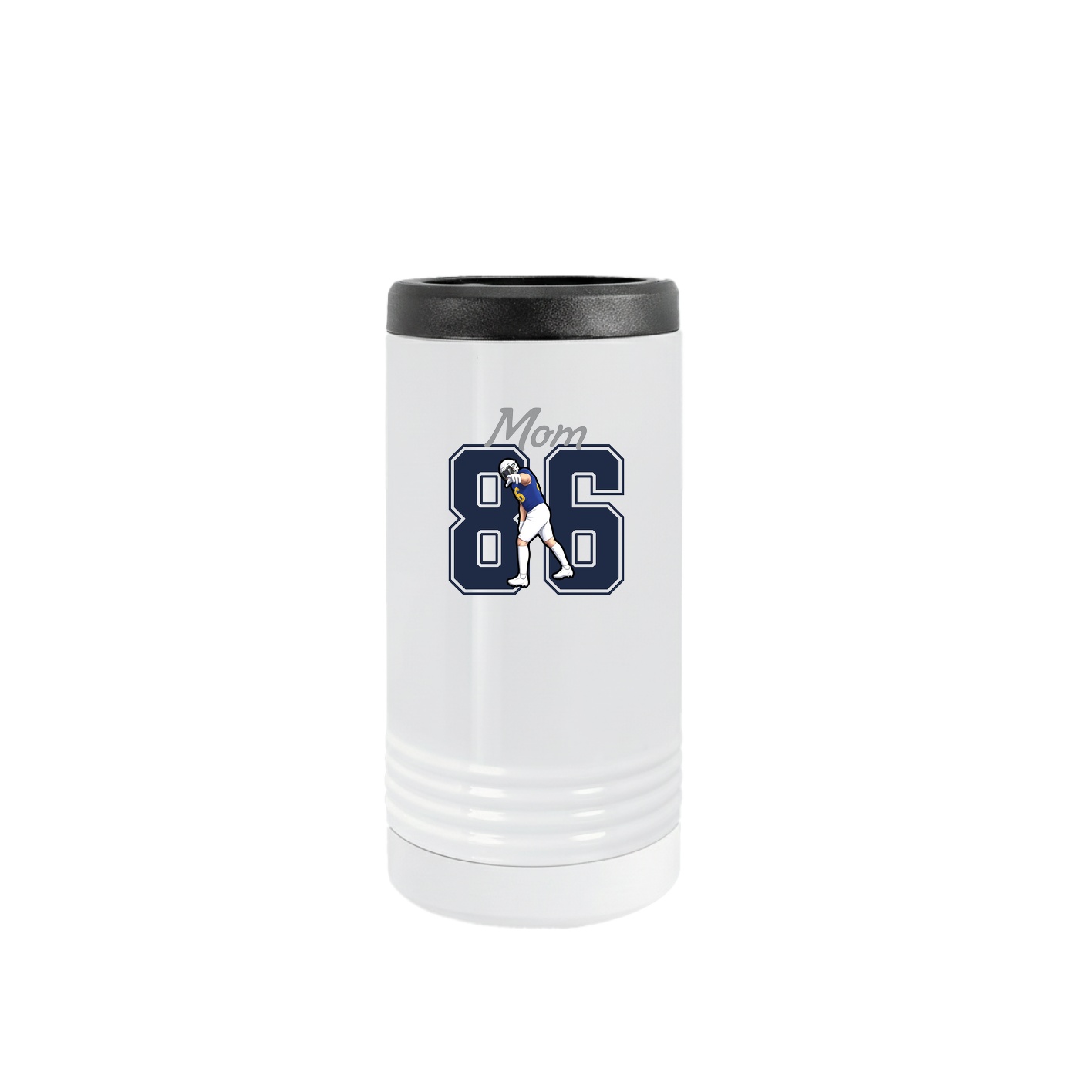 Slim Beverage Holder — Mothers Day Shirsey in White