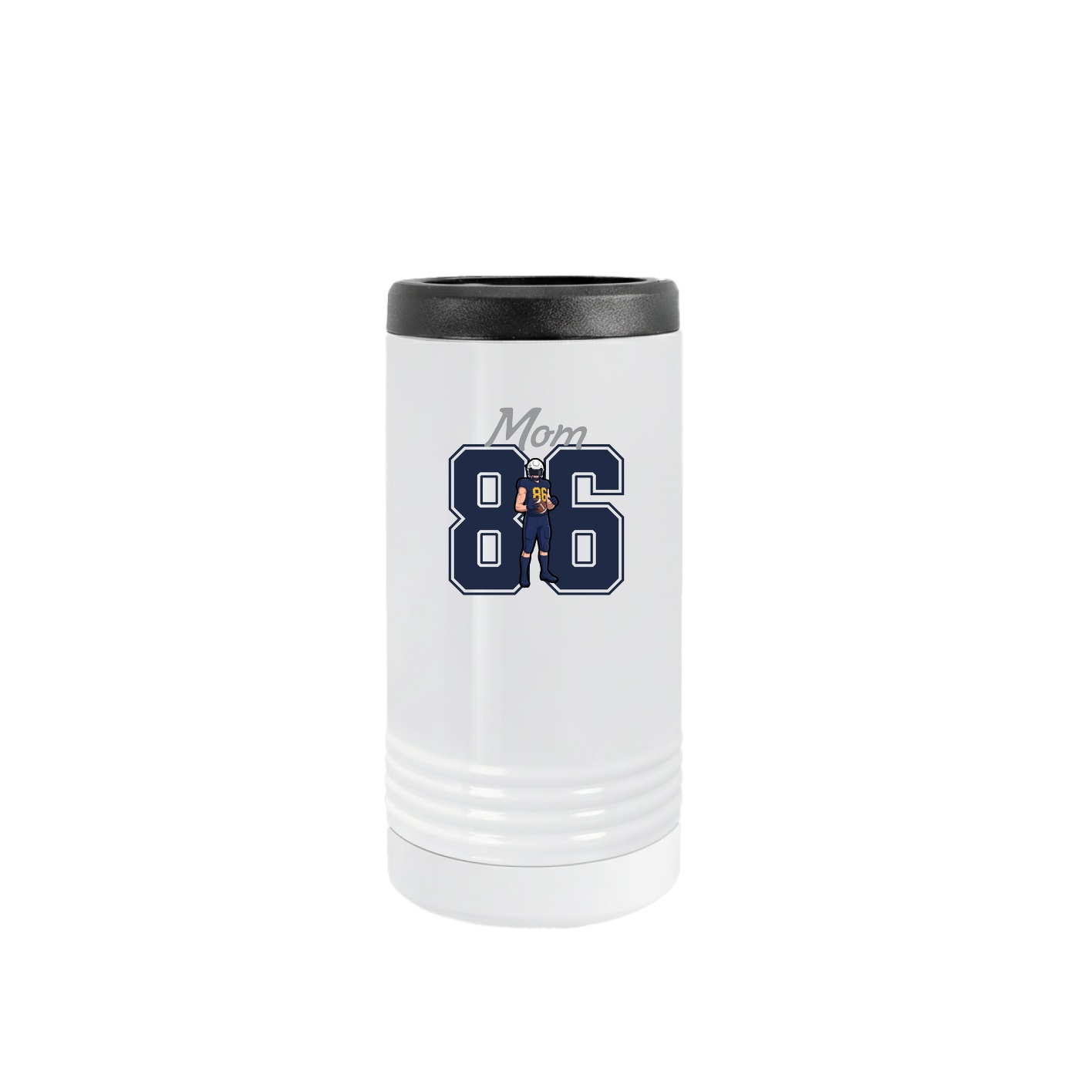 Slim Beverage Holder — Mothers Day Shirsey in White